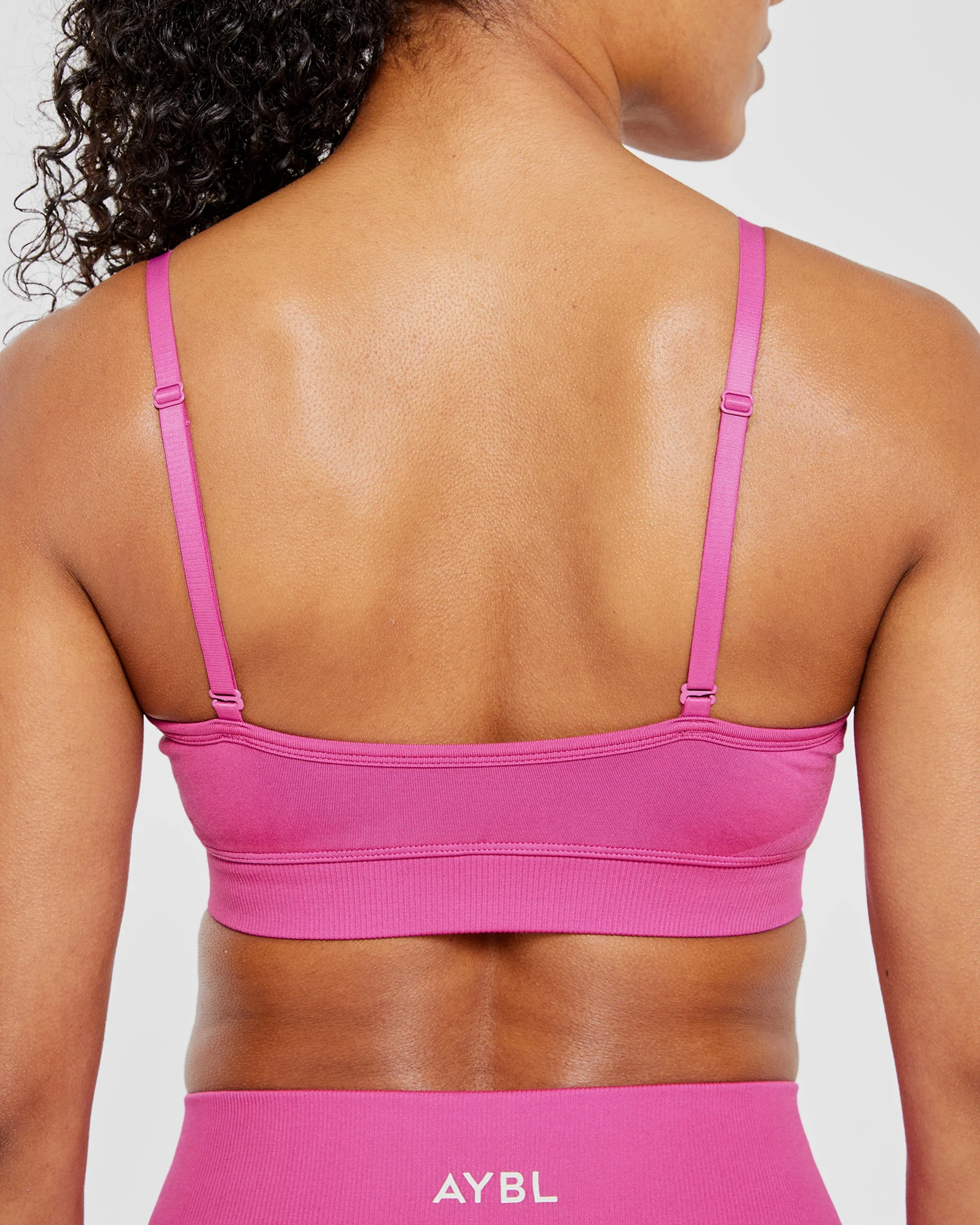 Adapt Seamless Sports Bra - Rose - Image 6