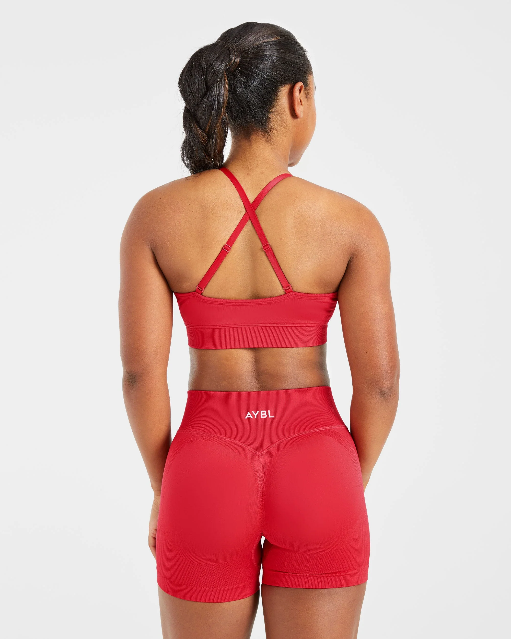 Adapt Seamless Sports Bra - Salsa Rouge - Image 2