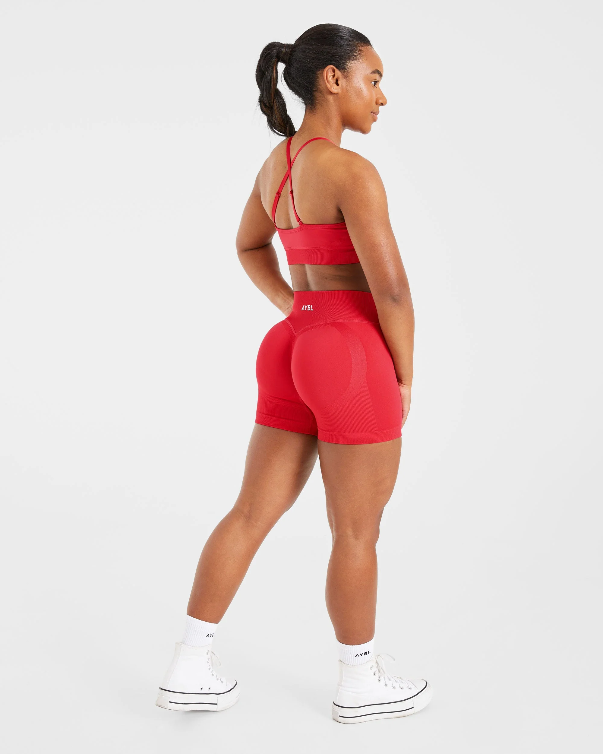 Adapt Seamless Sports Bra - Salsa Rouge - Image 4