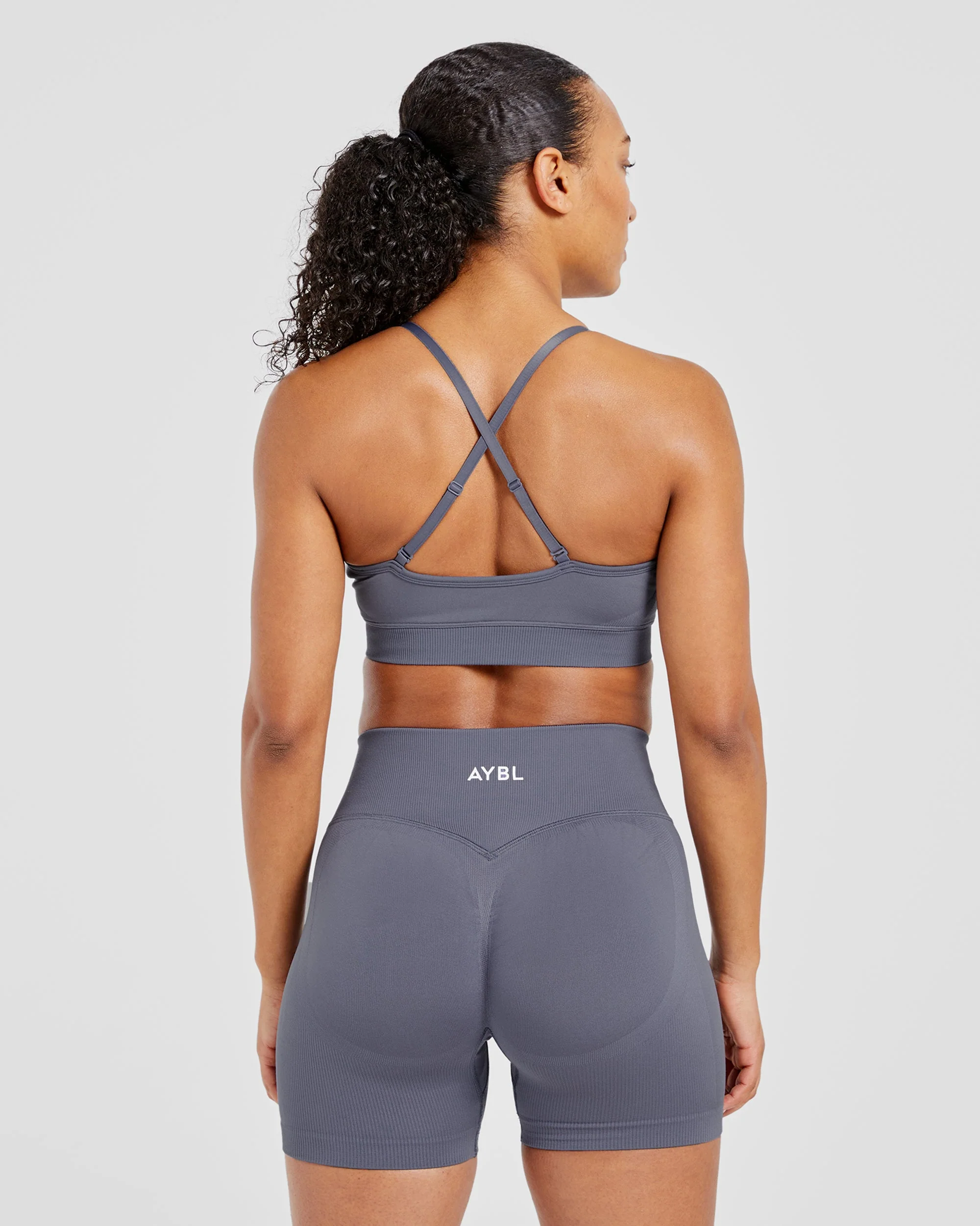 Adapt Seamless Sports Bra - Slate - Image 2