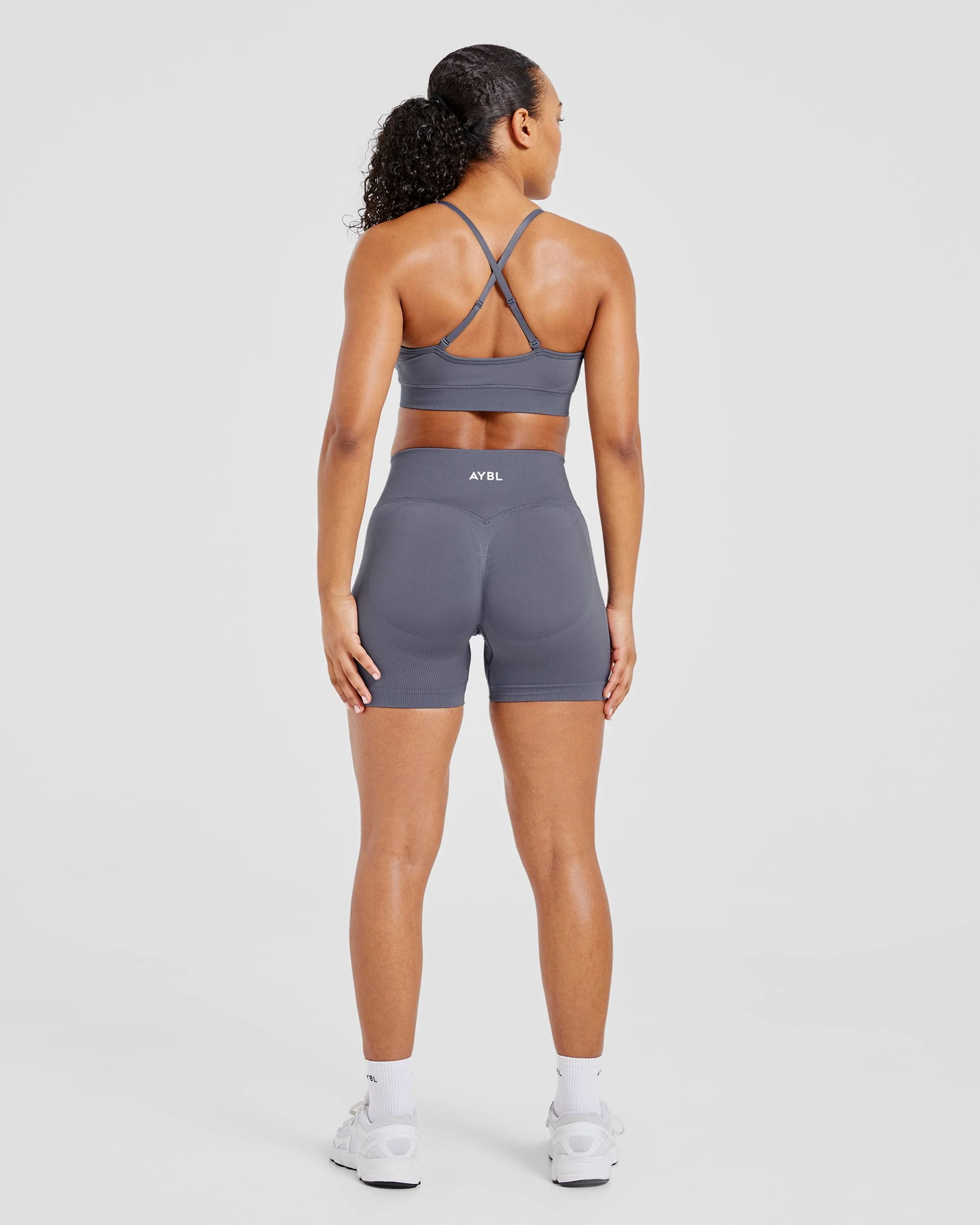 Adapt Seamless Sports Bra - Slate - Image 4