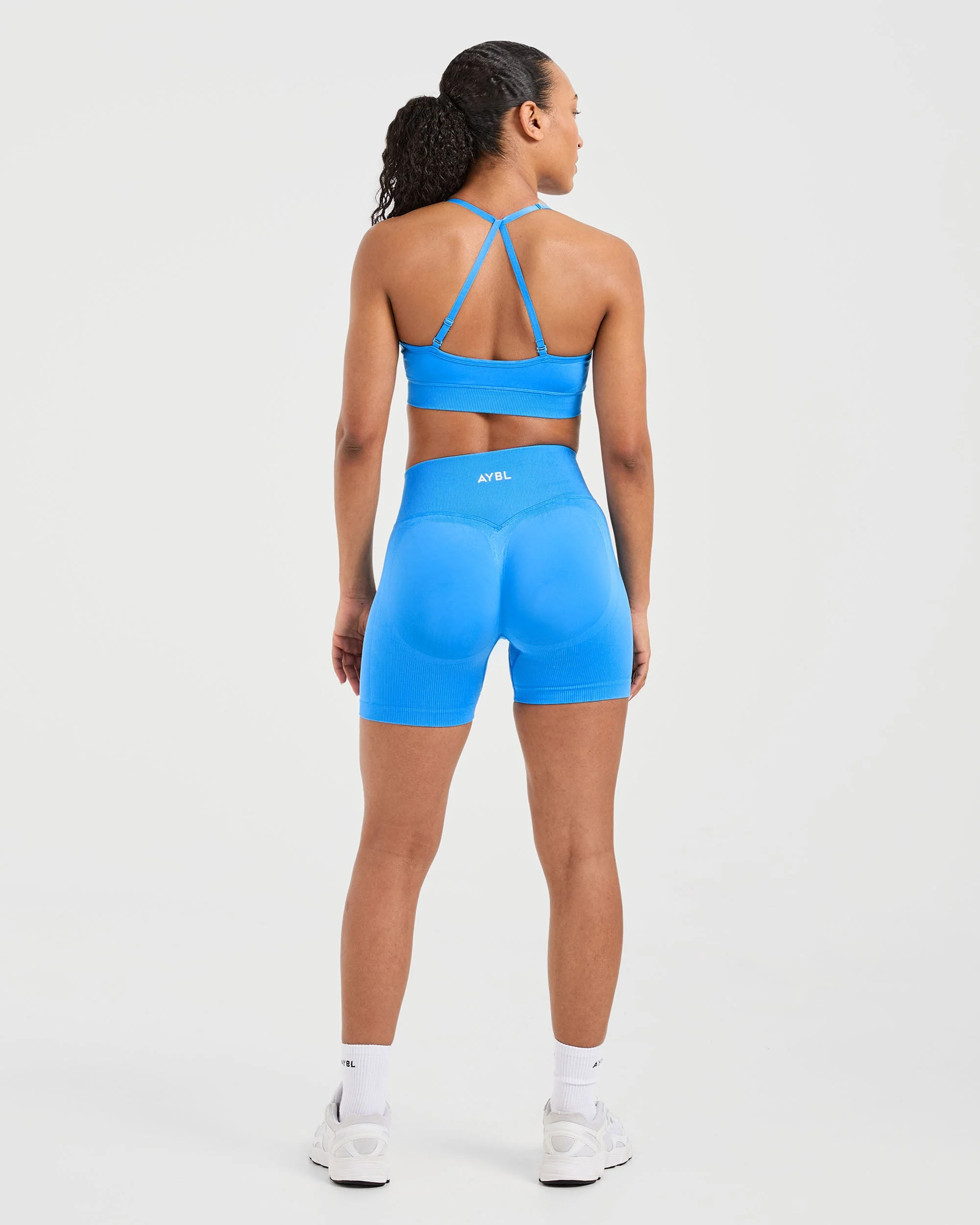 Adapt Seamless Sports Bra - Spring Cobalt - Image 4