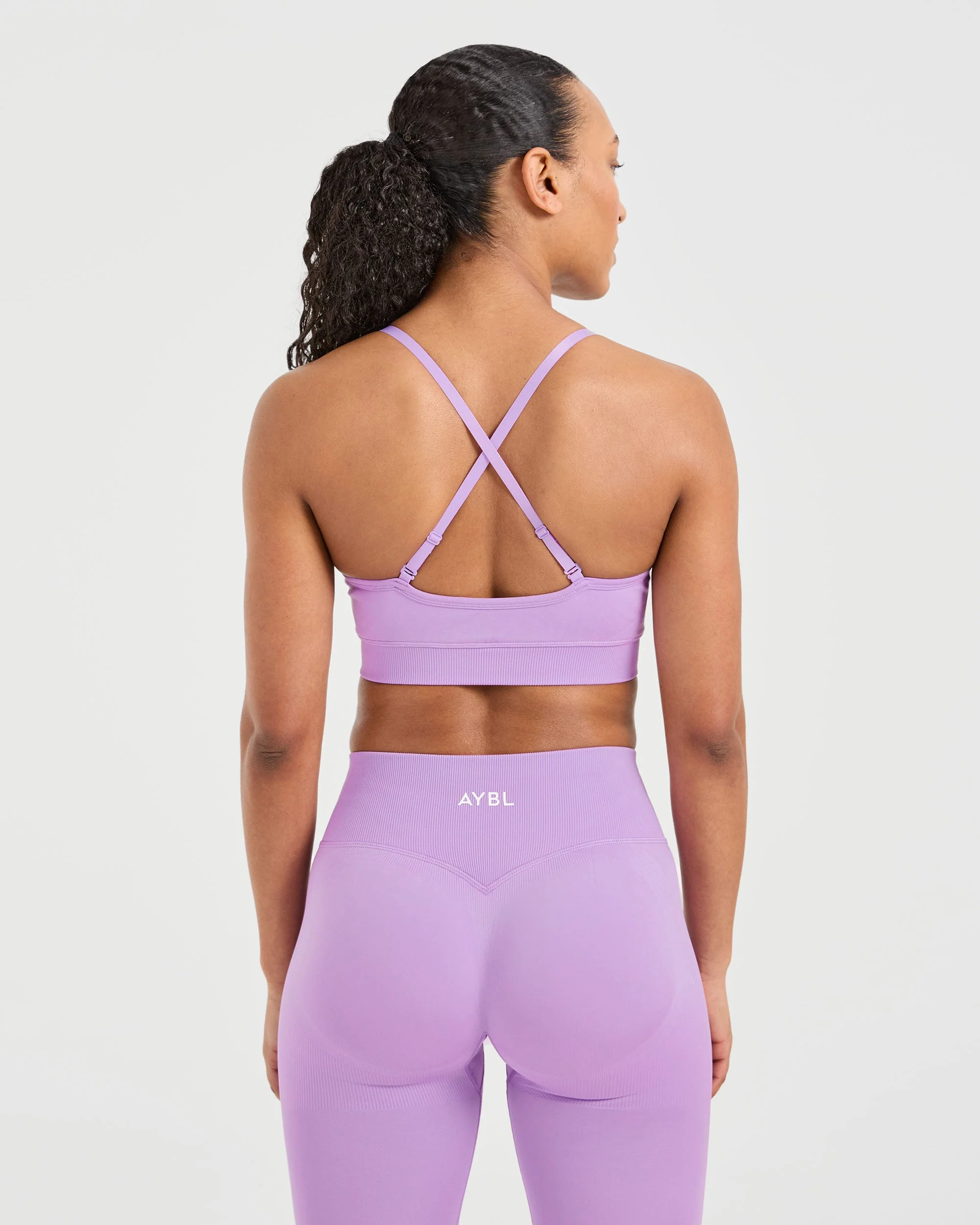 Adapt Seamless Sports Bra - Spring Lilac - Image 2