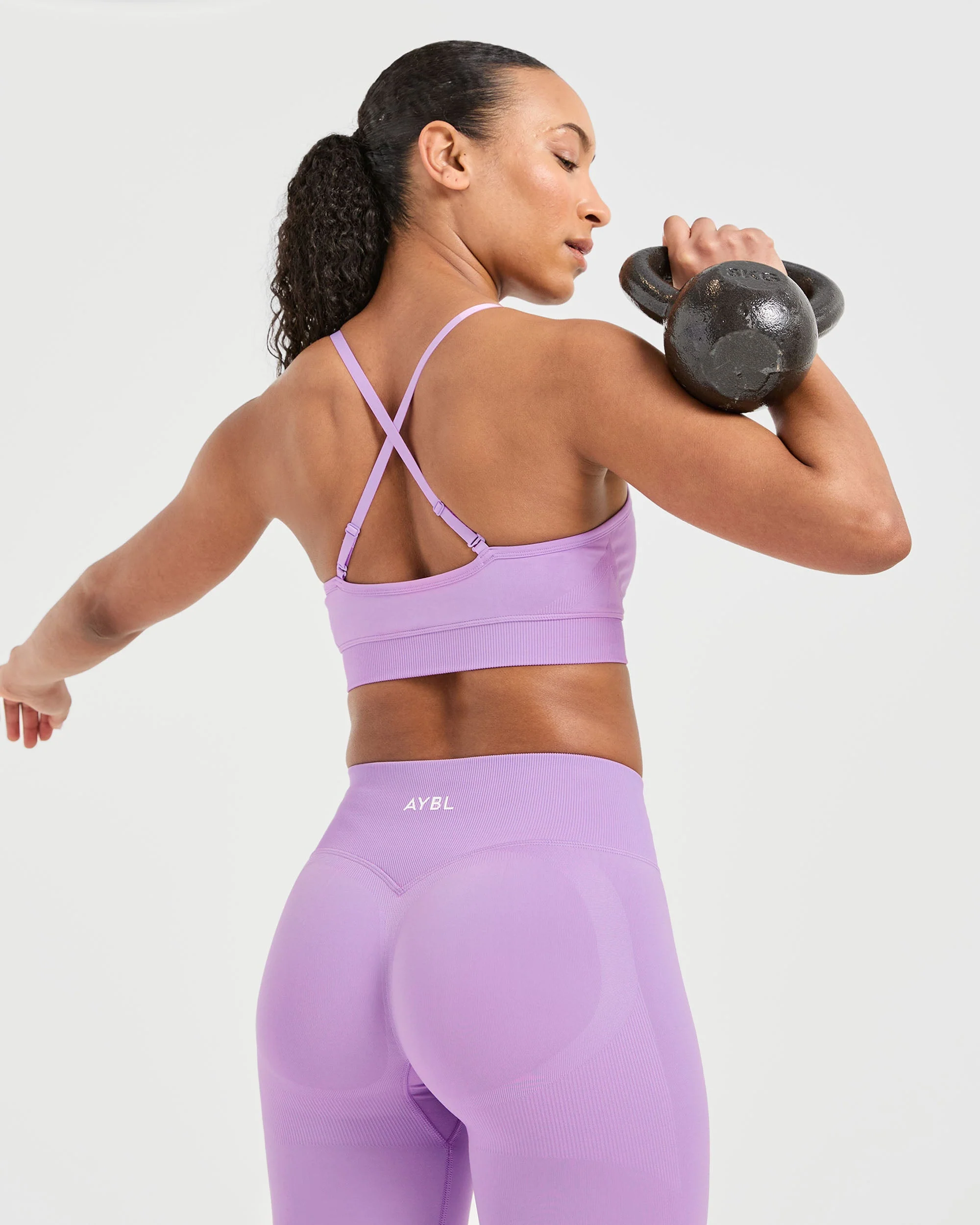 Adapt Seamless Sports Bra - Spring Lilac - Image 7