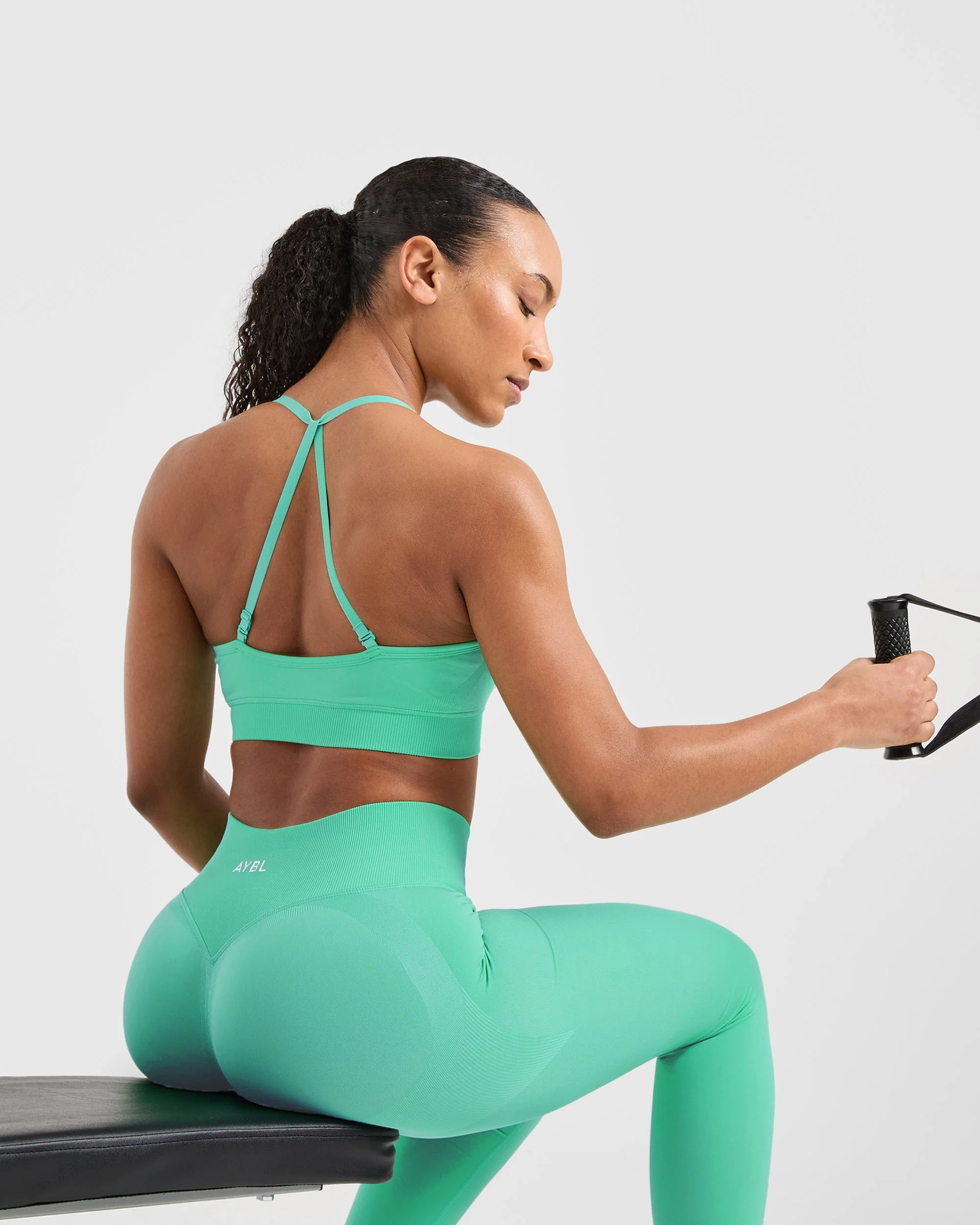 Adapt Seamless Sports Bra - Spring Mint - Image 8