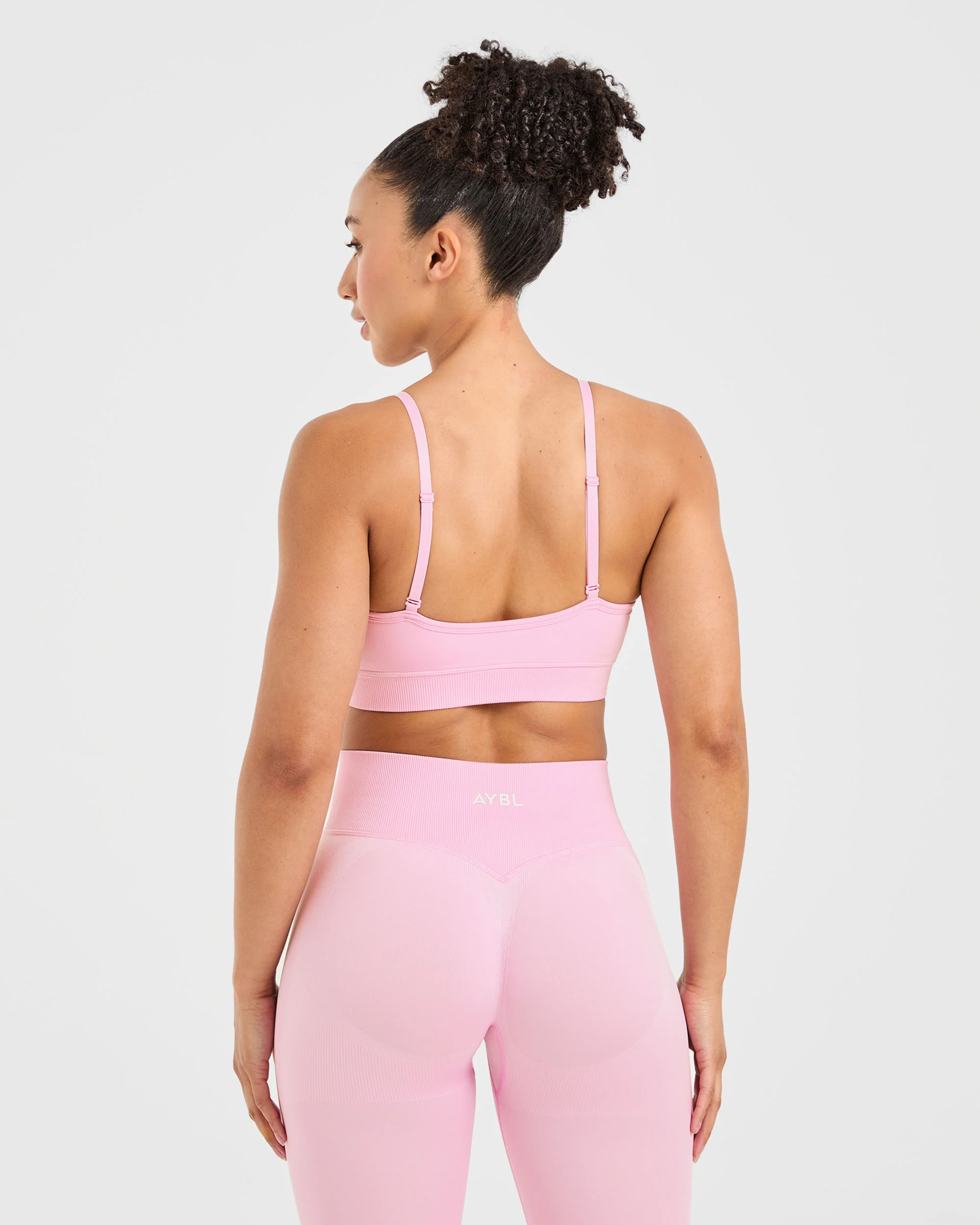 Adapt Seamless Sports Bra - Spring Rose - Image 2
