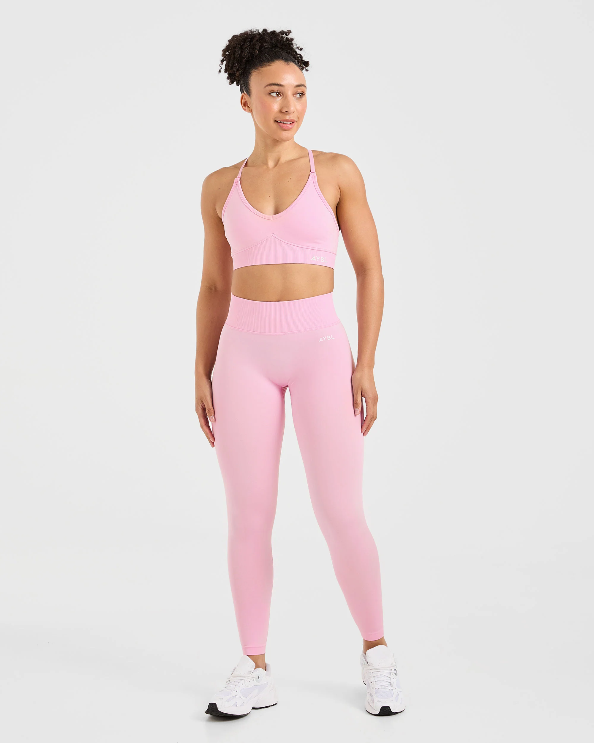 Adapt Seamless Sports Bra - Spring Rose - Image 3