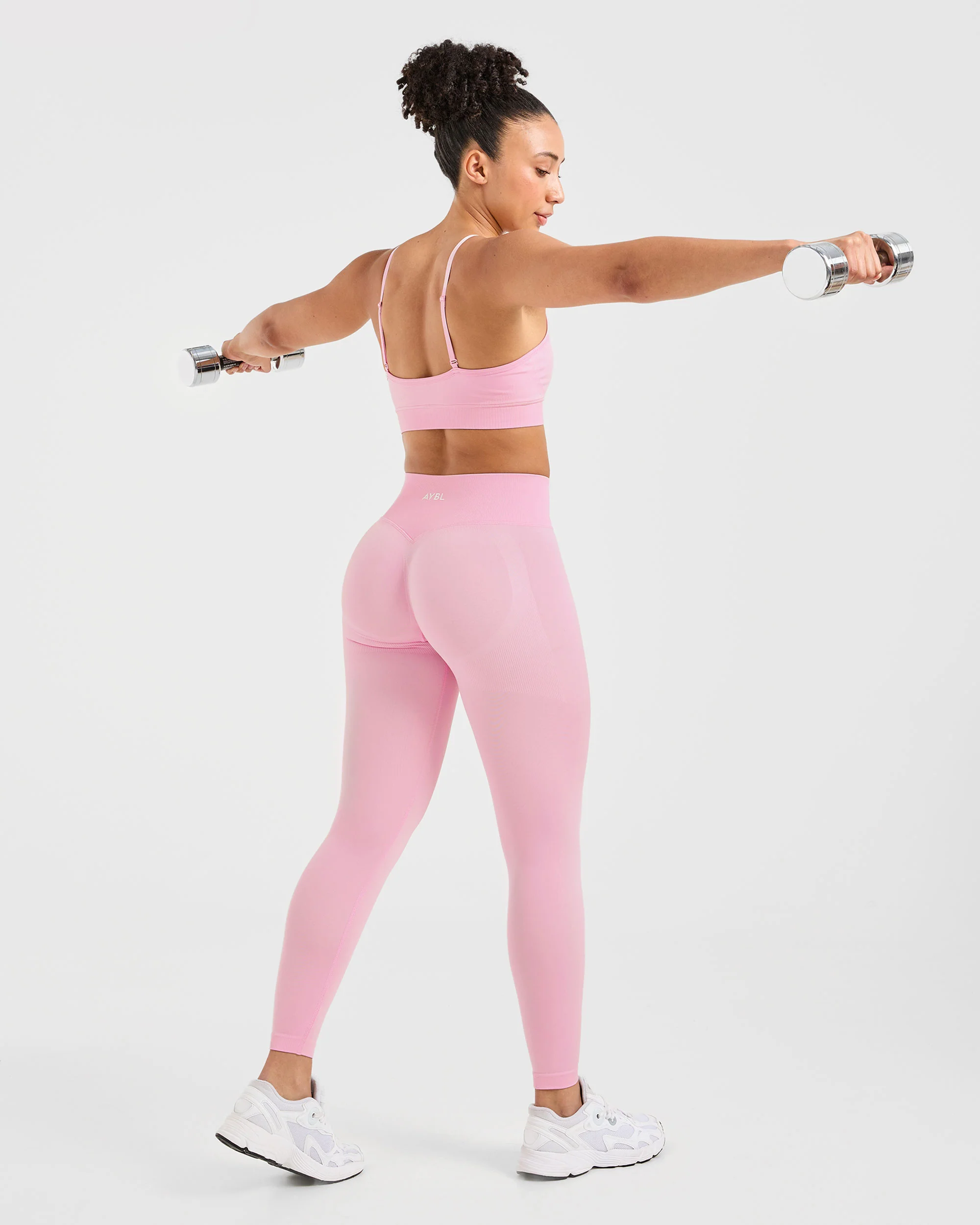 Adapt Seamless Sports Bra - Spring Rose - Image 8