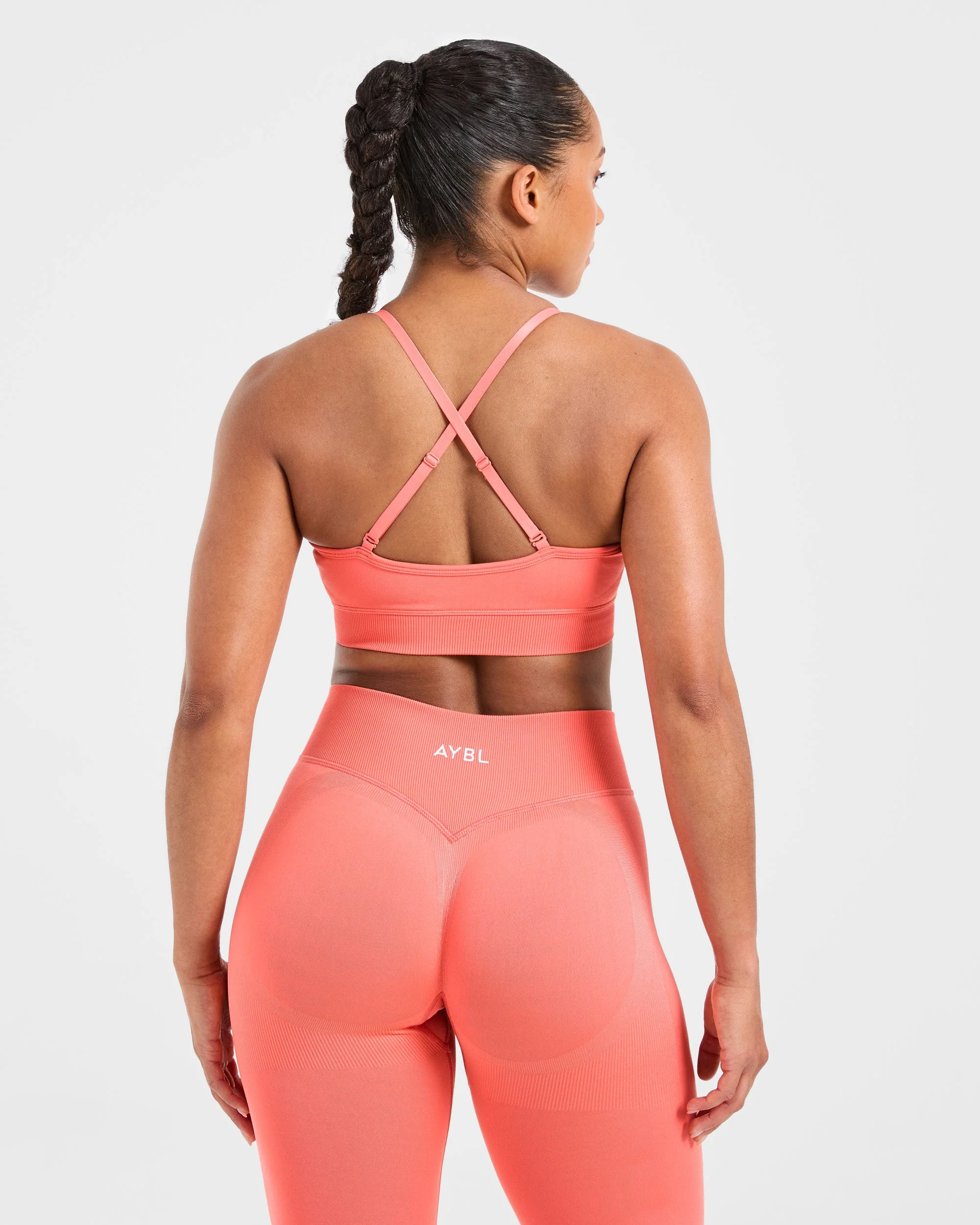 Adapt Seamless Sports Bra - Summer Pêche - Image 2