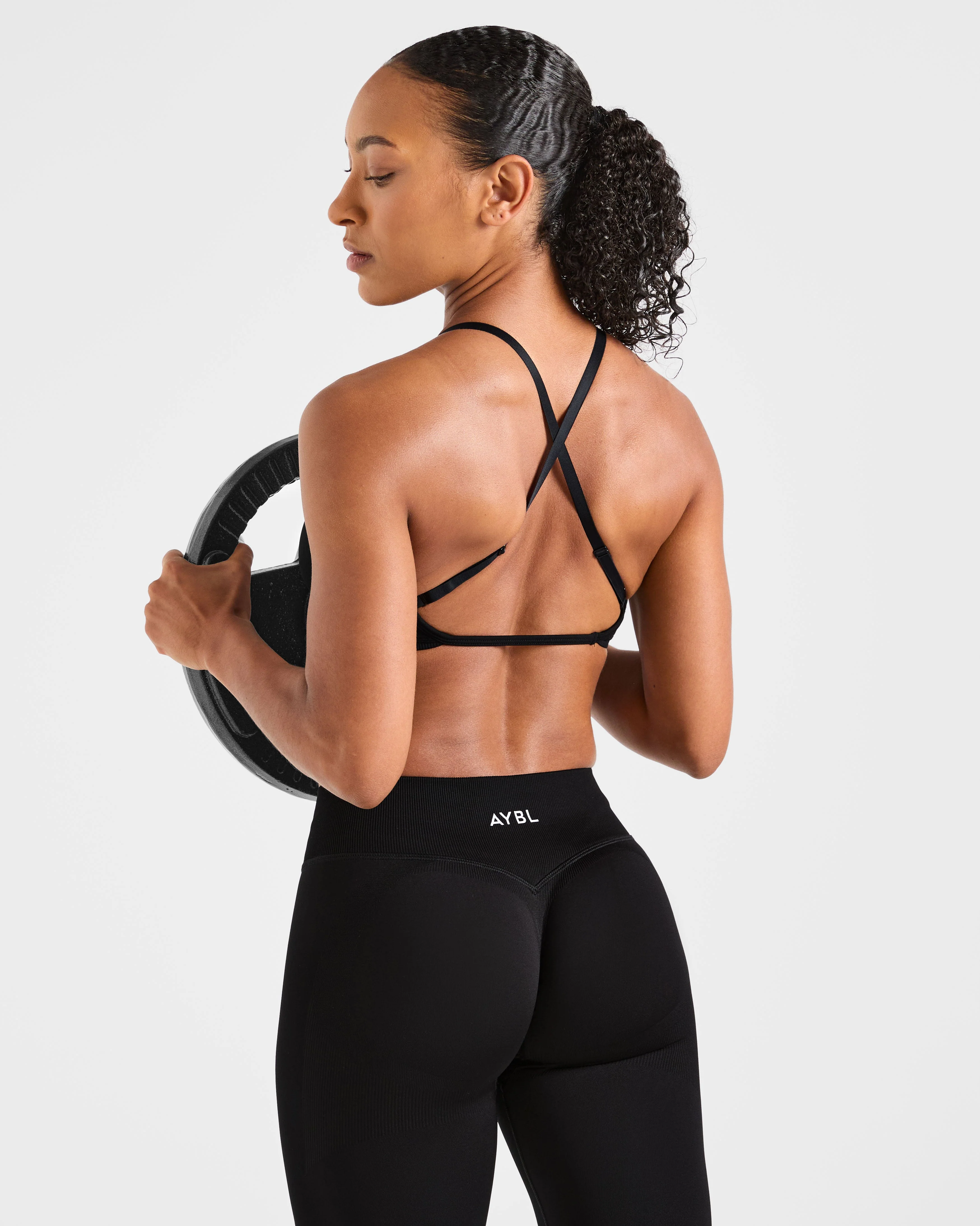 Adapt Seamless Strappy Sports Bra - Noir - Image 8