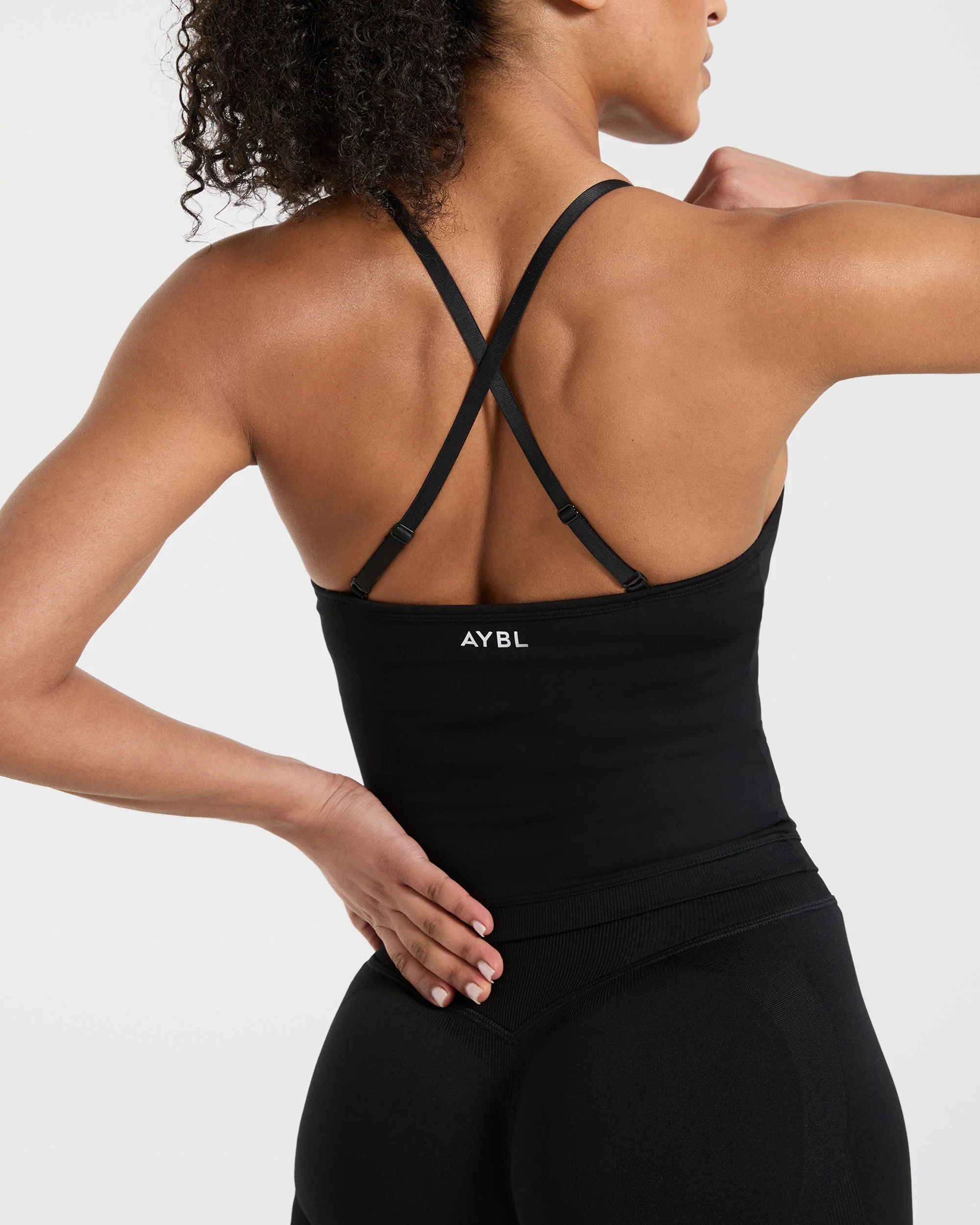 Adapt Seamless Tank Top - Noir - Image 6