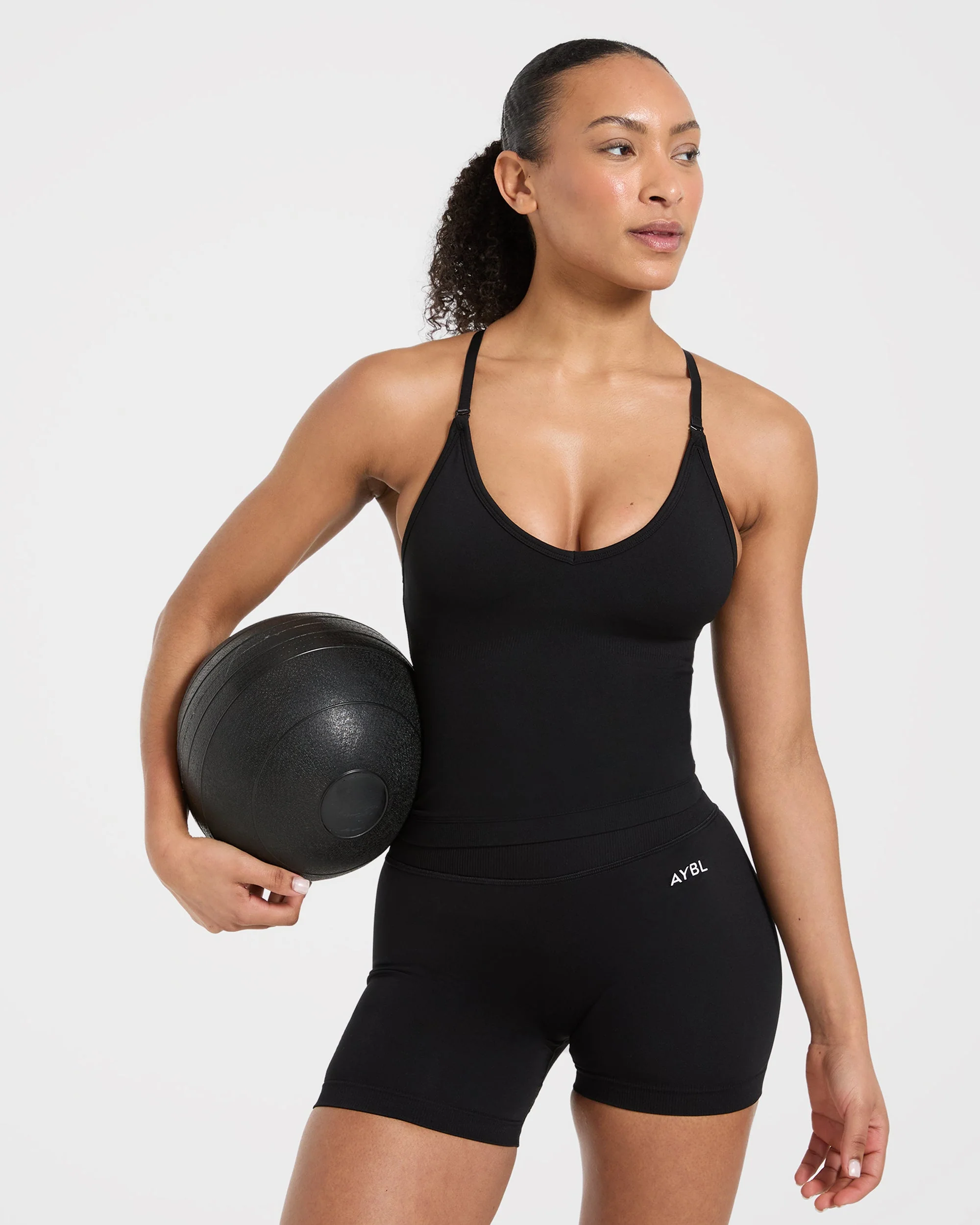 Adapt Seamless Tank Top - Noir - Image 7
