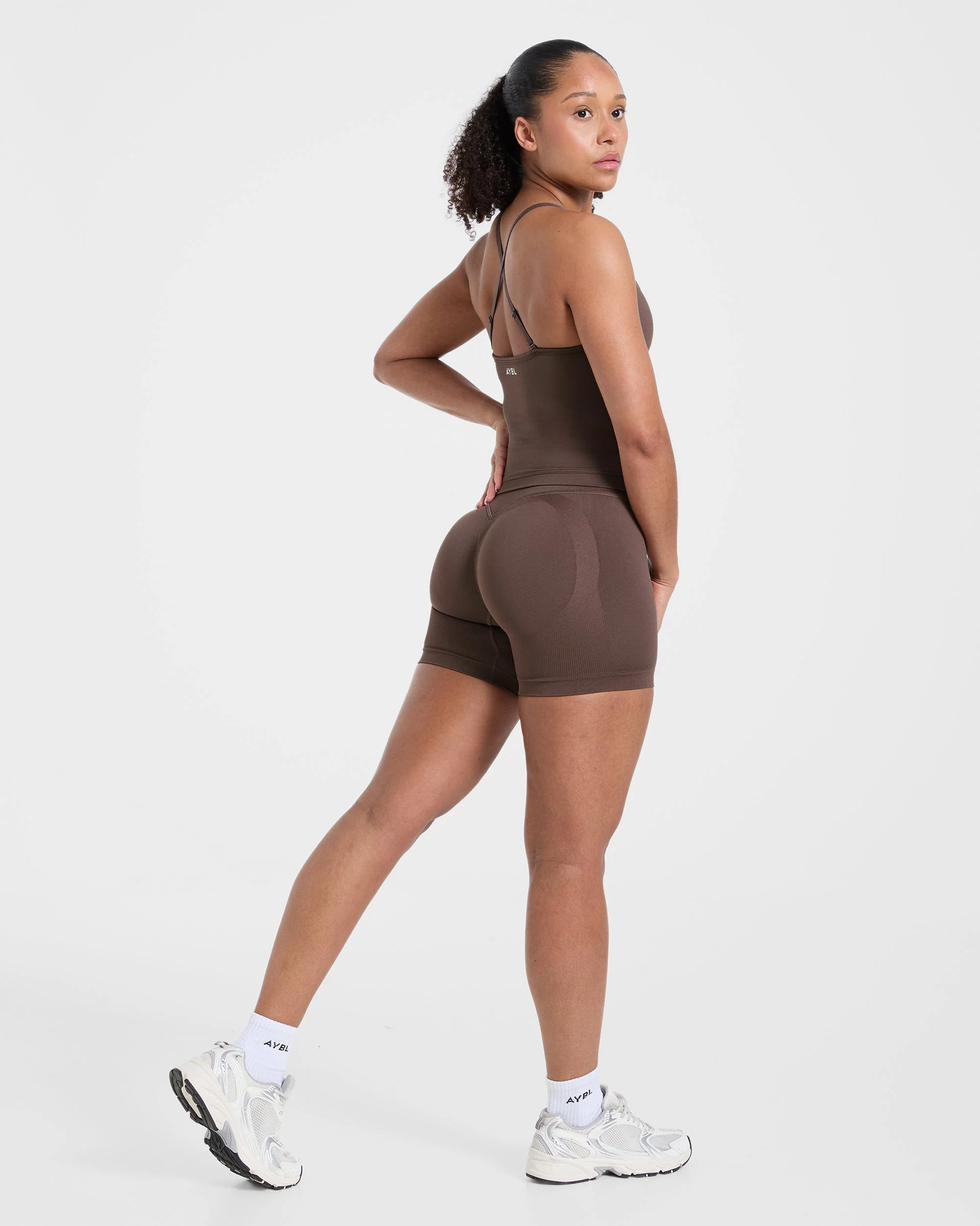 Adapt Seamless Tank Top - Marron - Image 4