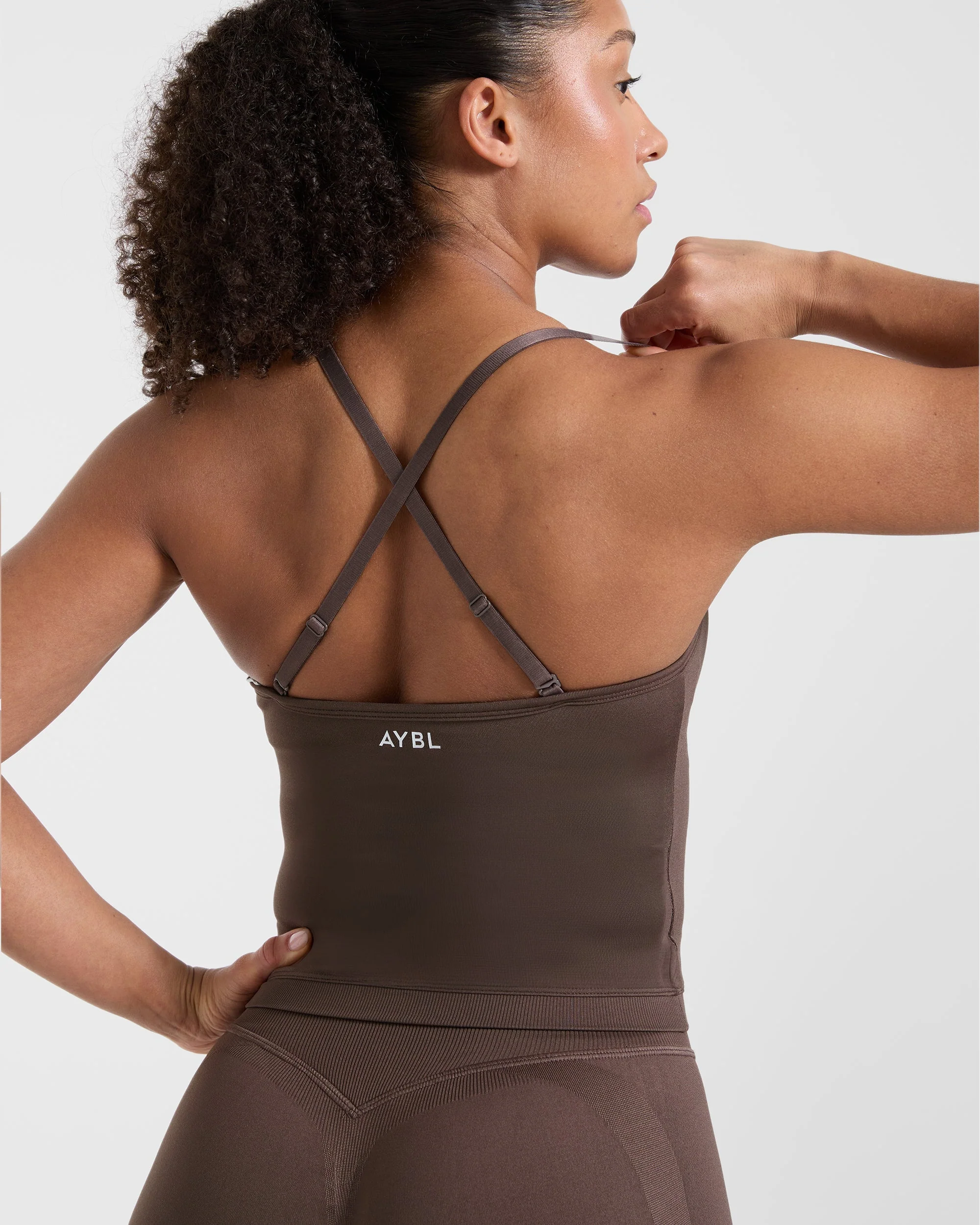 Adapt Seamless Tank Top - Marron - Image 5