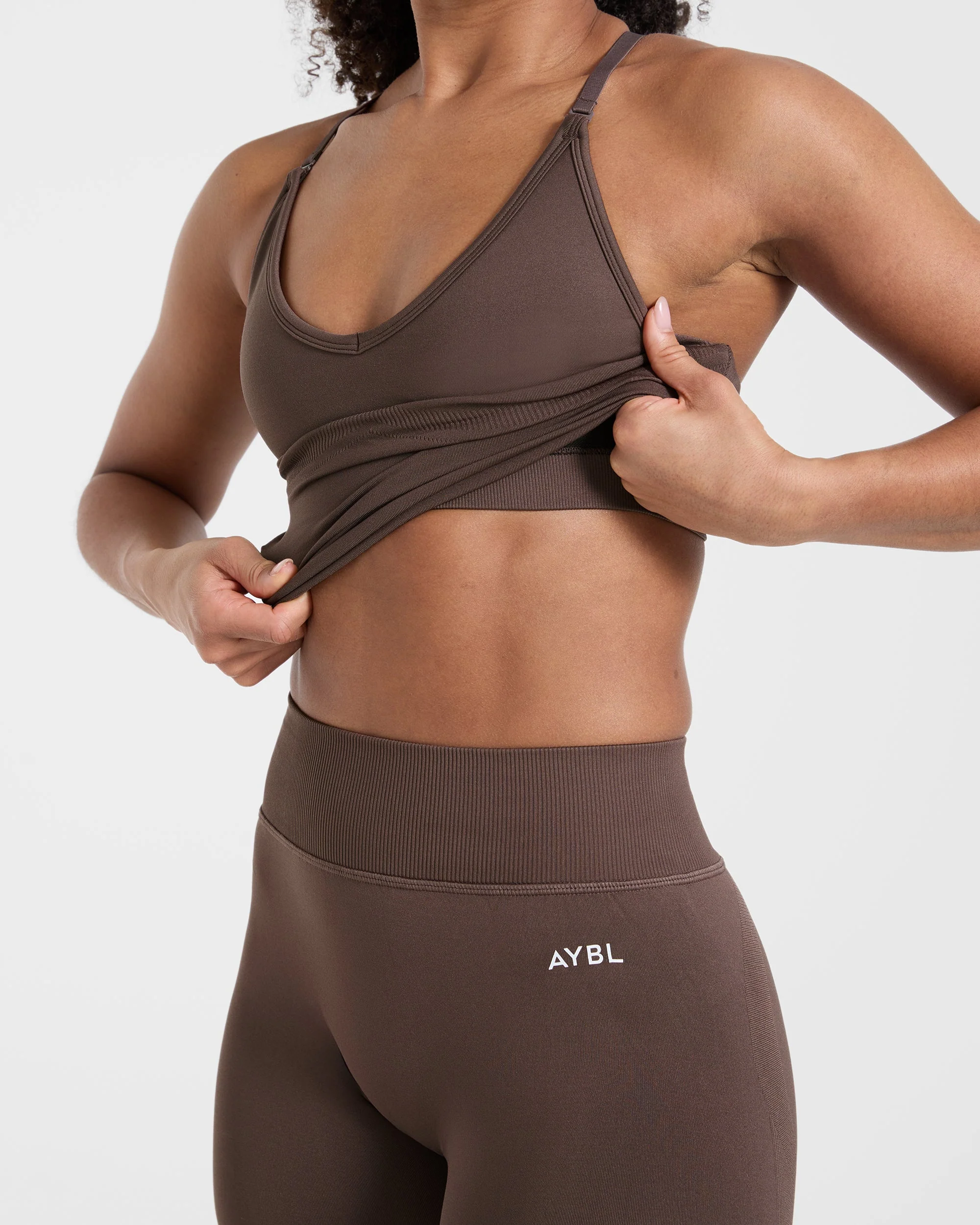 Adapt Seamless Tank Top - Marron - Image 6