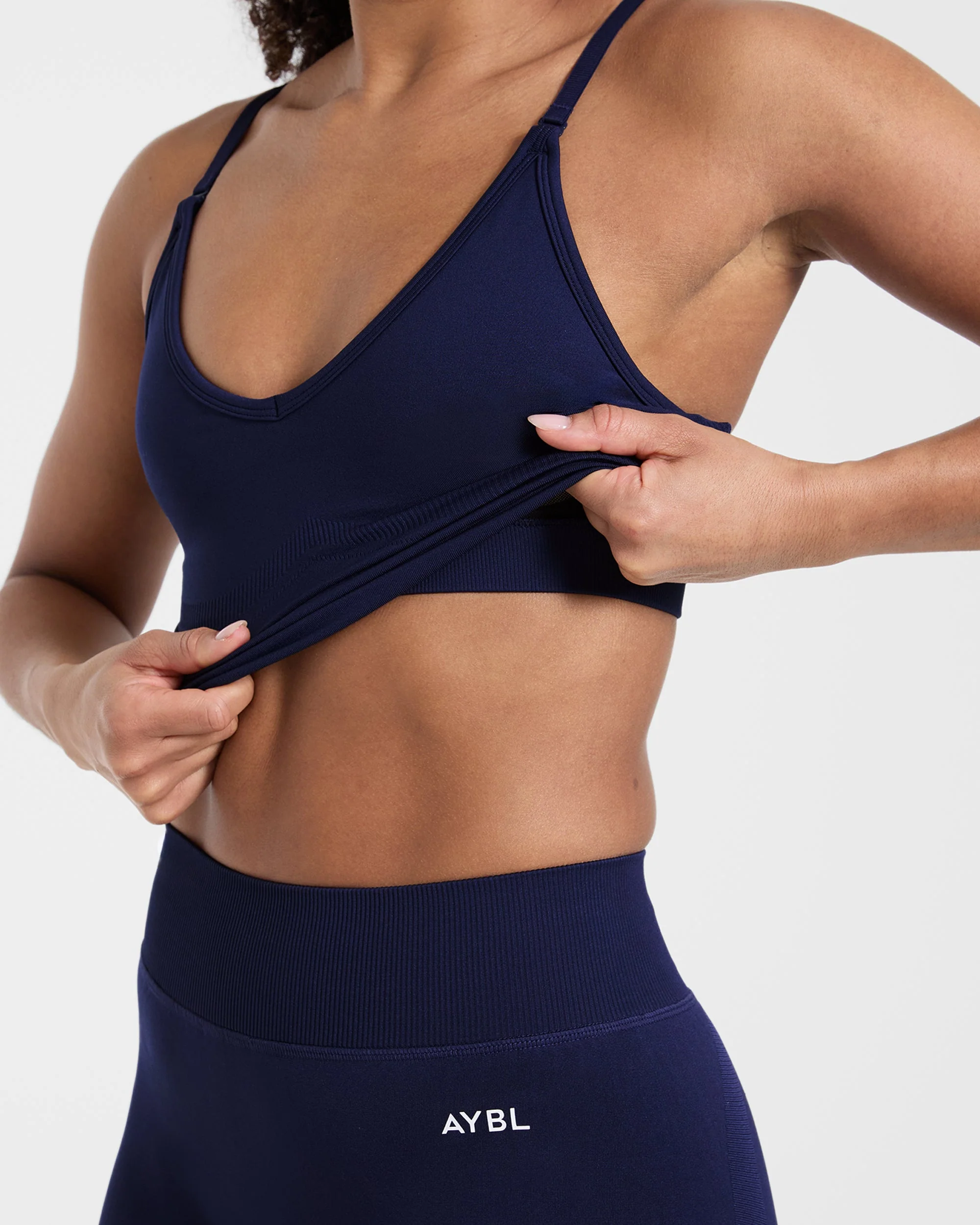 Adapt Seamless Tank Top - Deep Navy - Image 5