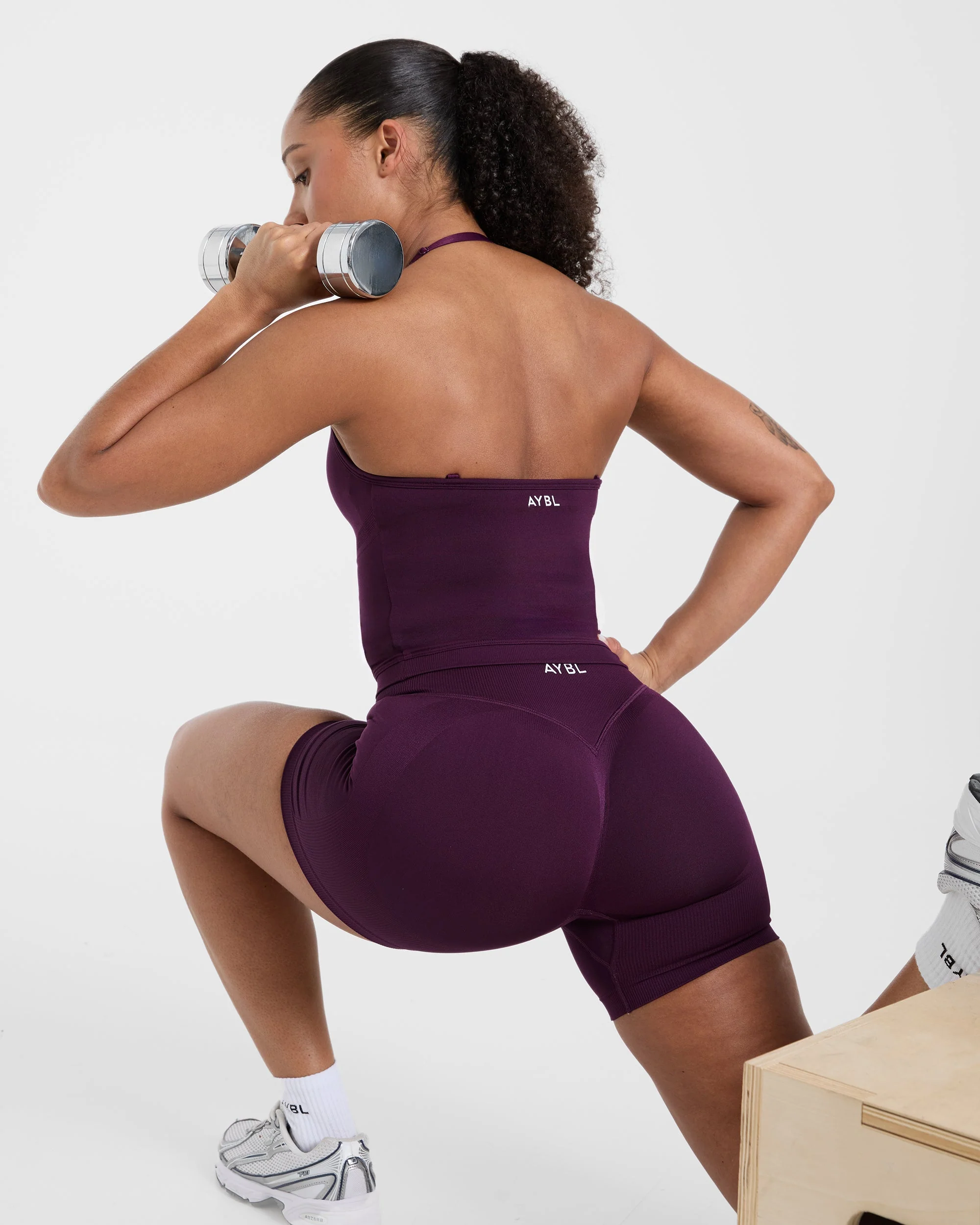 Adapt Seamless Tank Top - Midnight Plum - Image 8