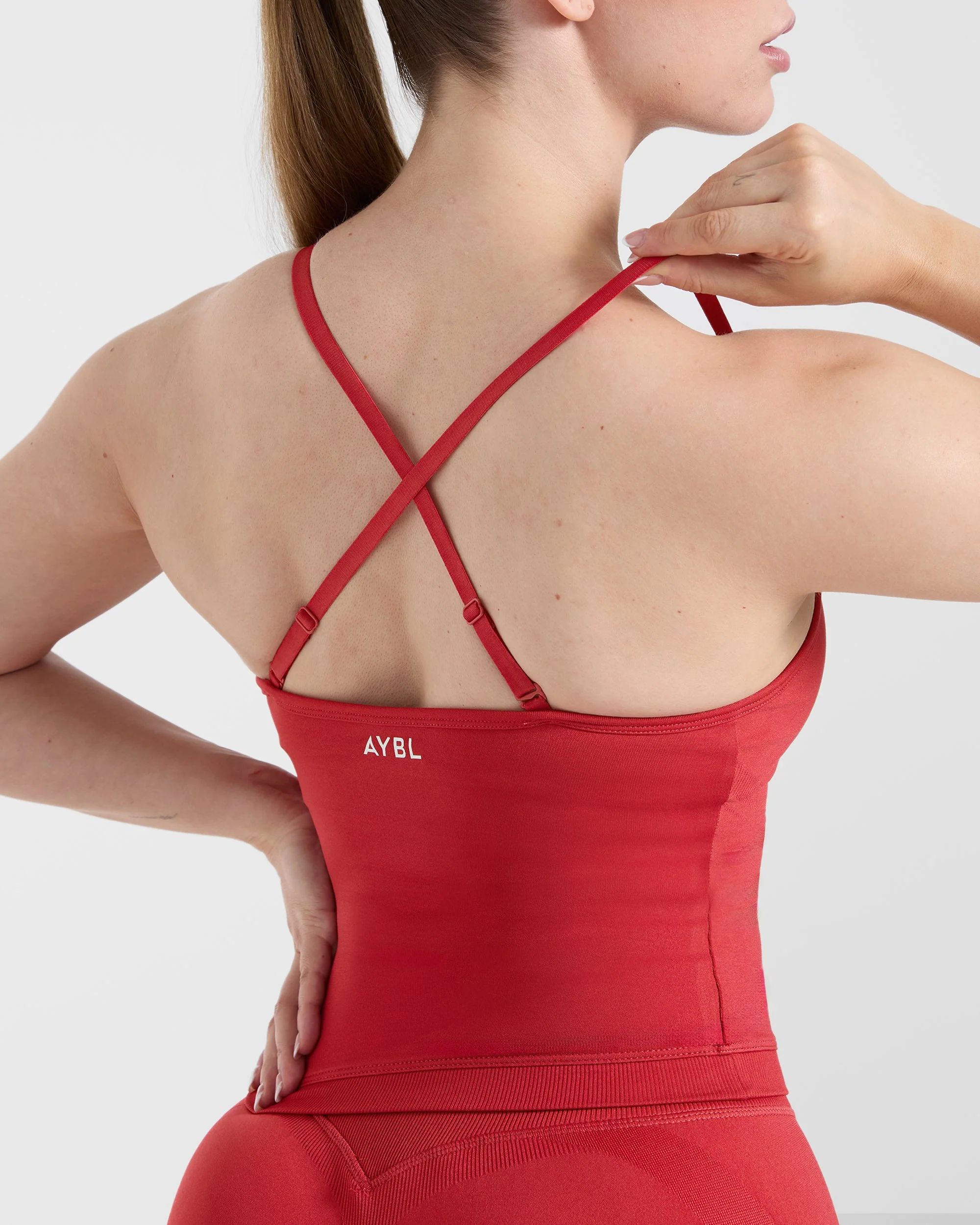 Adapt Seamless Tank Top - Salsa Rouge - Image 6