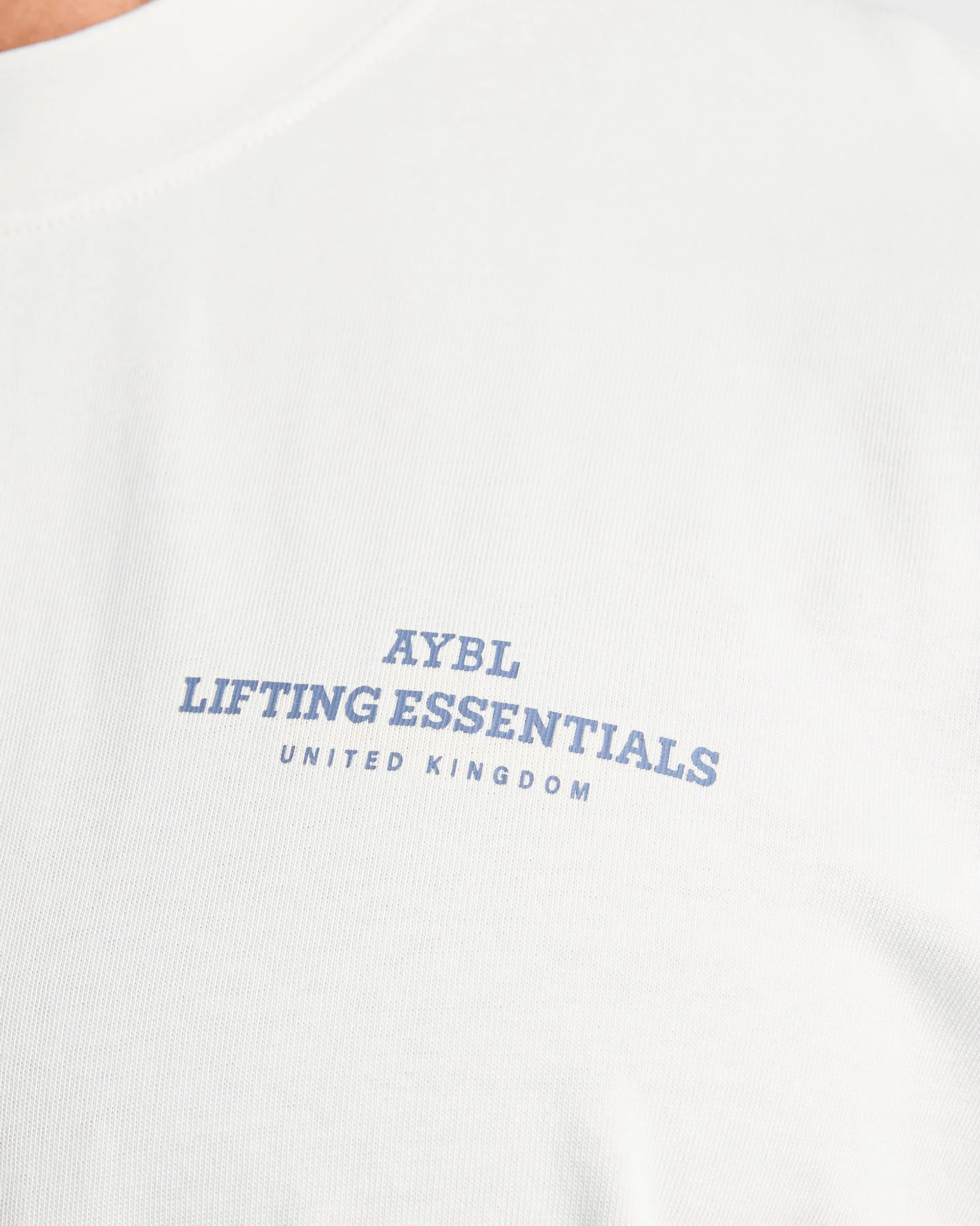 Apex Lifting Essentials Oversized T Shirt - Blanc - Image 5