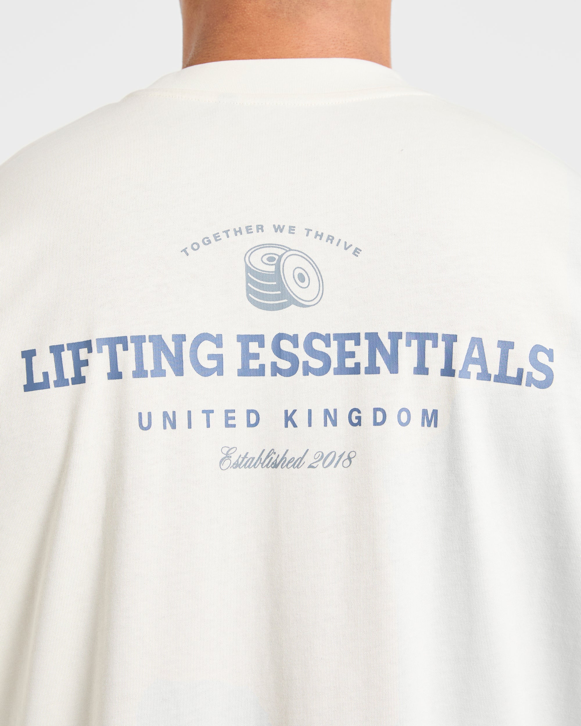 Apex Lifting Essentials Oversized T Shirt - Blanc - Image 6