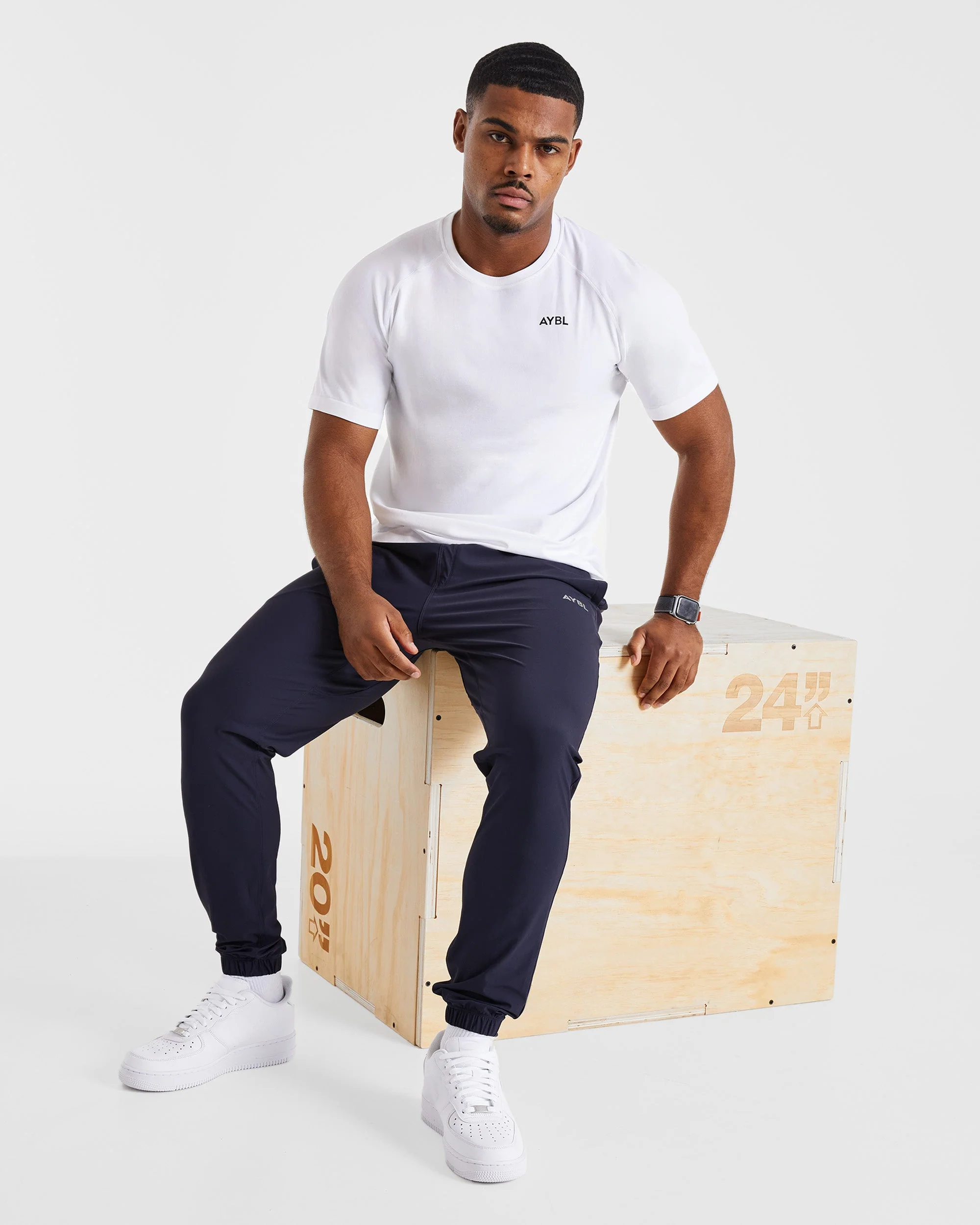 Ascend Cuff Joggers - Navy - Image 8