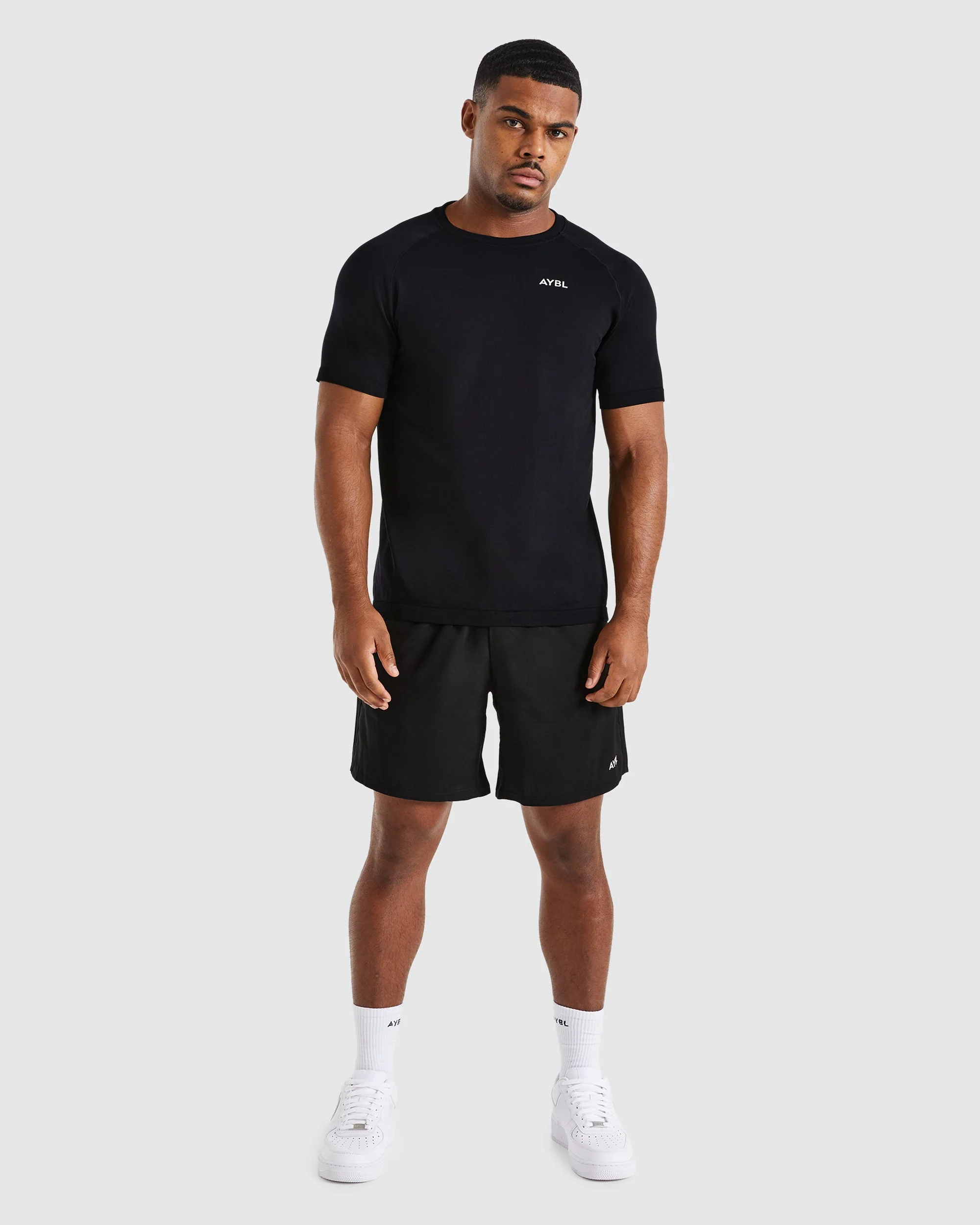 Ascend Seamless T Shirt - Noir - Image 3