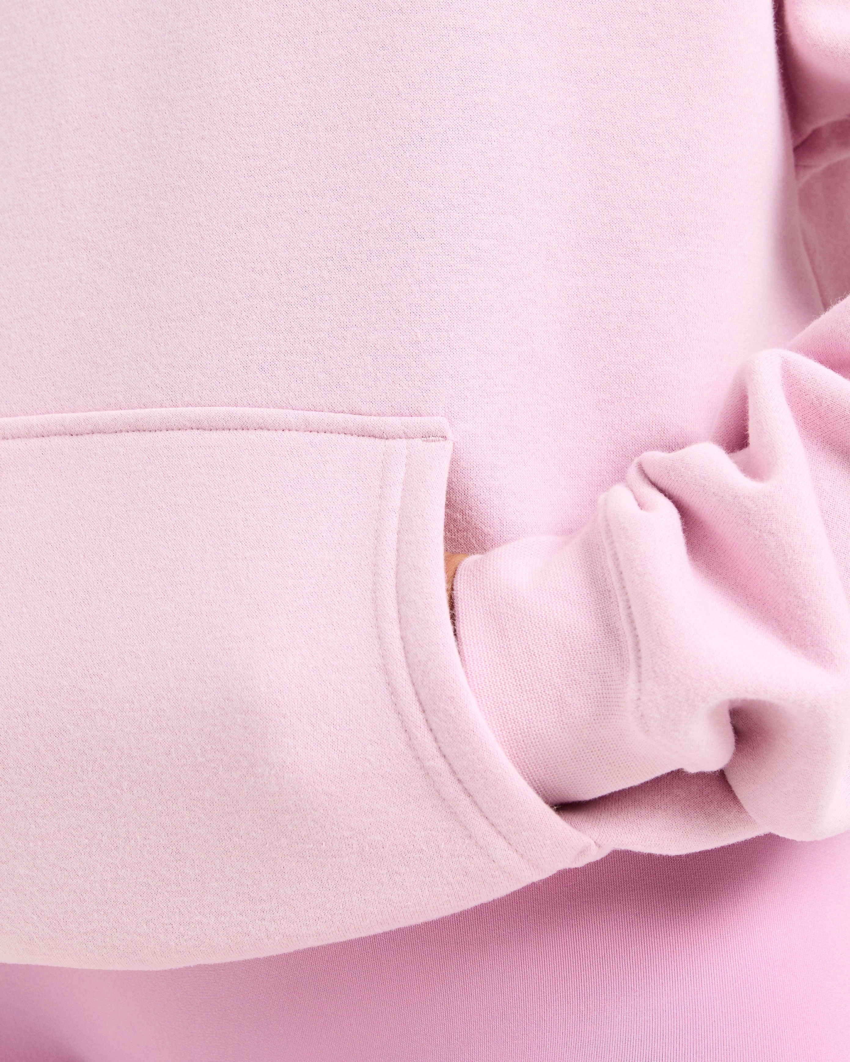Athletics Applique Oversized Hoodie - Sugar Rose - Image 6