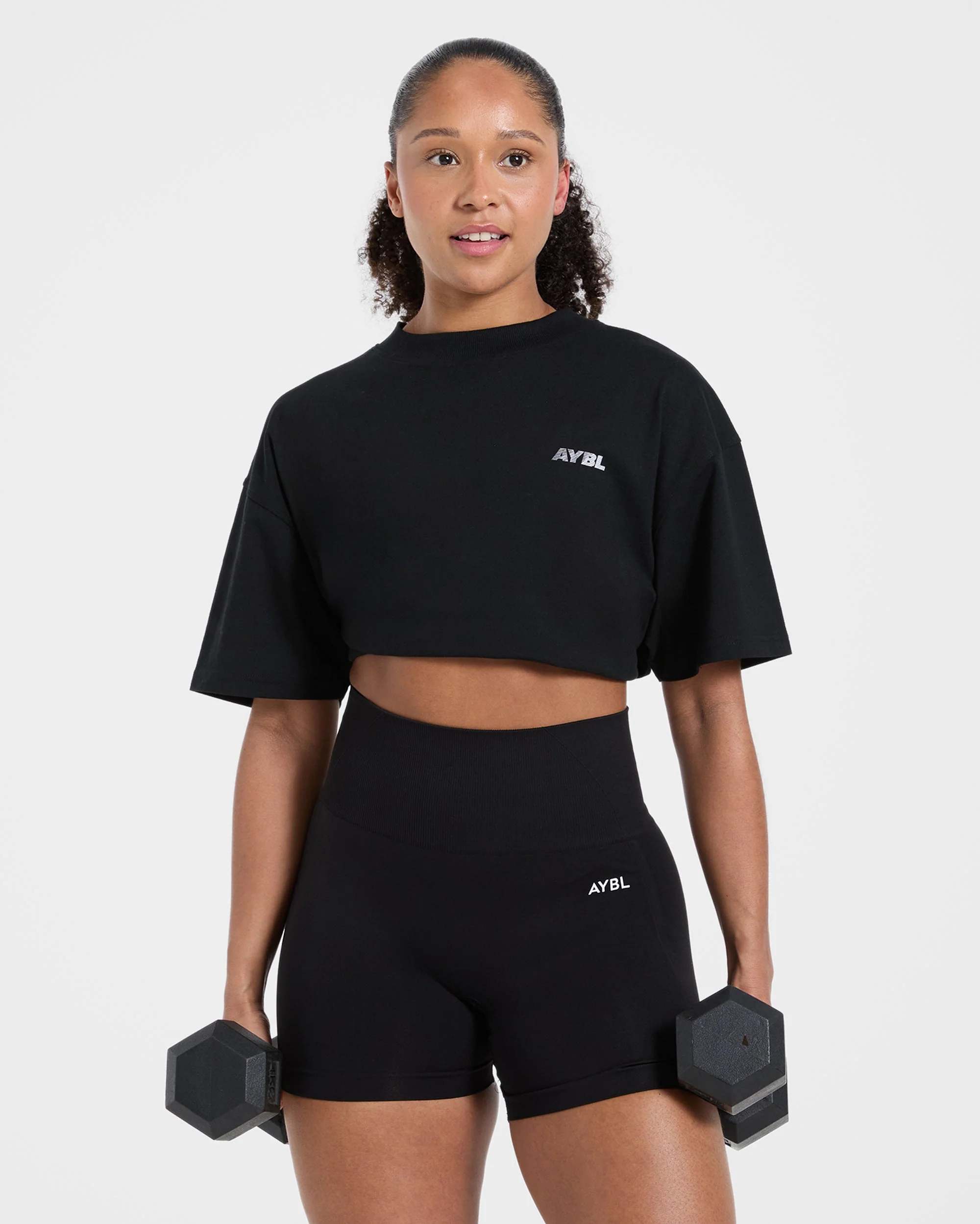 Athletics Department Oversized T Shirt - Noir - Image 7