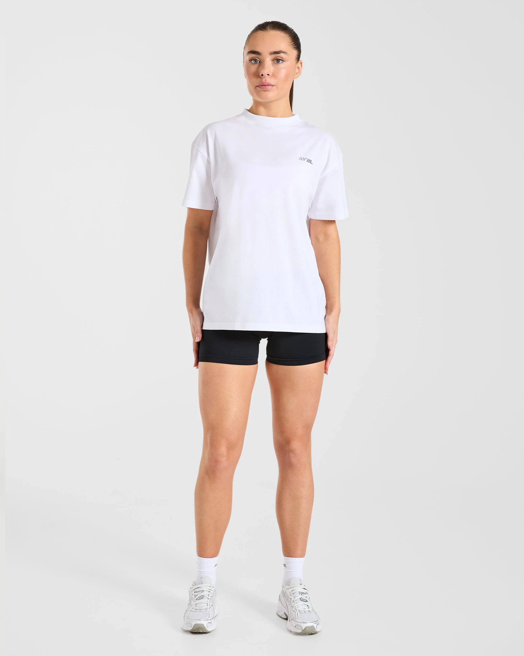 Athletics Department Oversized T Shirt - Blanc - Image 3