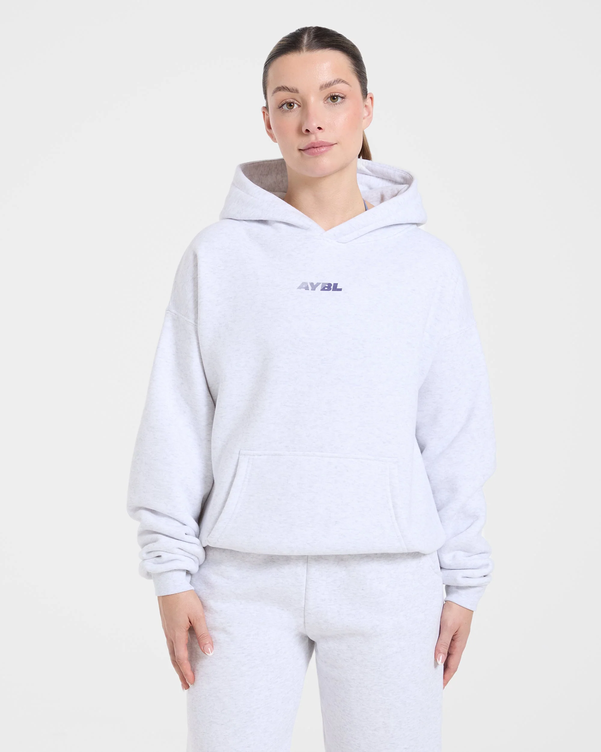 Athletics Dept Oversized Hoodie - Gris Marl - Image 2