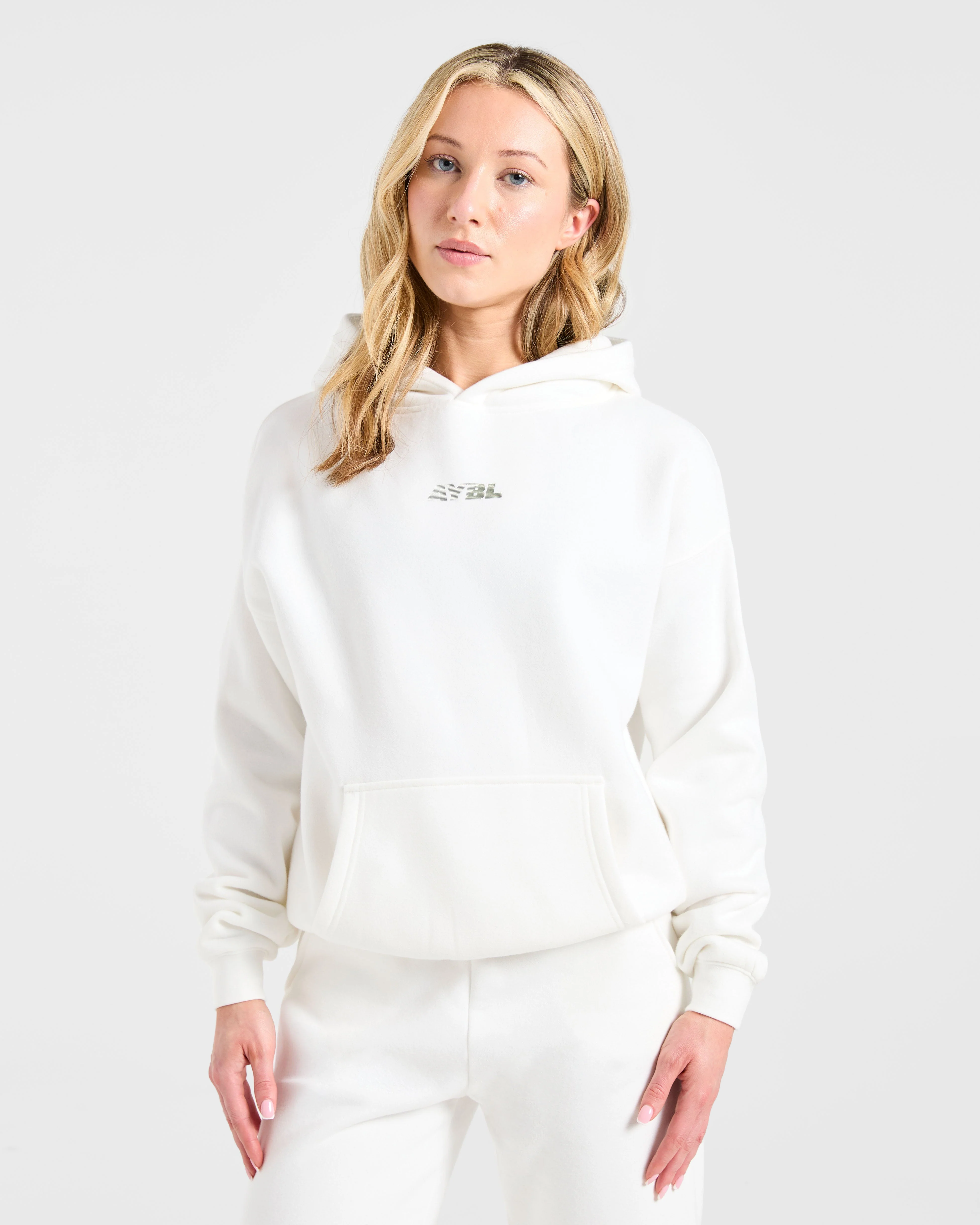Athletics Dept Oversized Hoodie - Off Blanc - Image 2