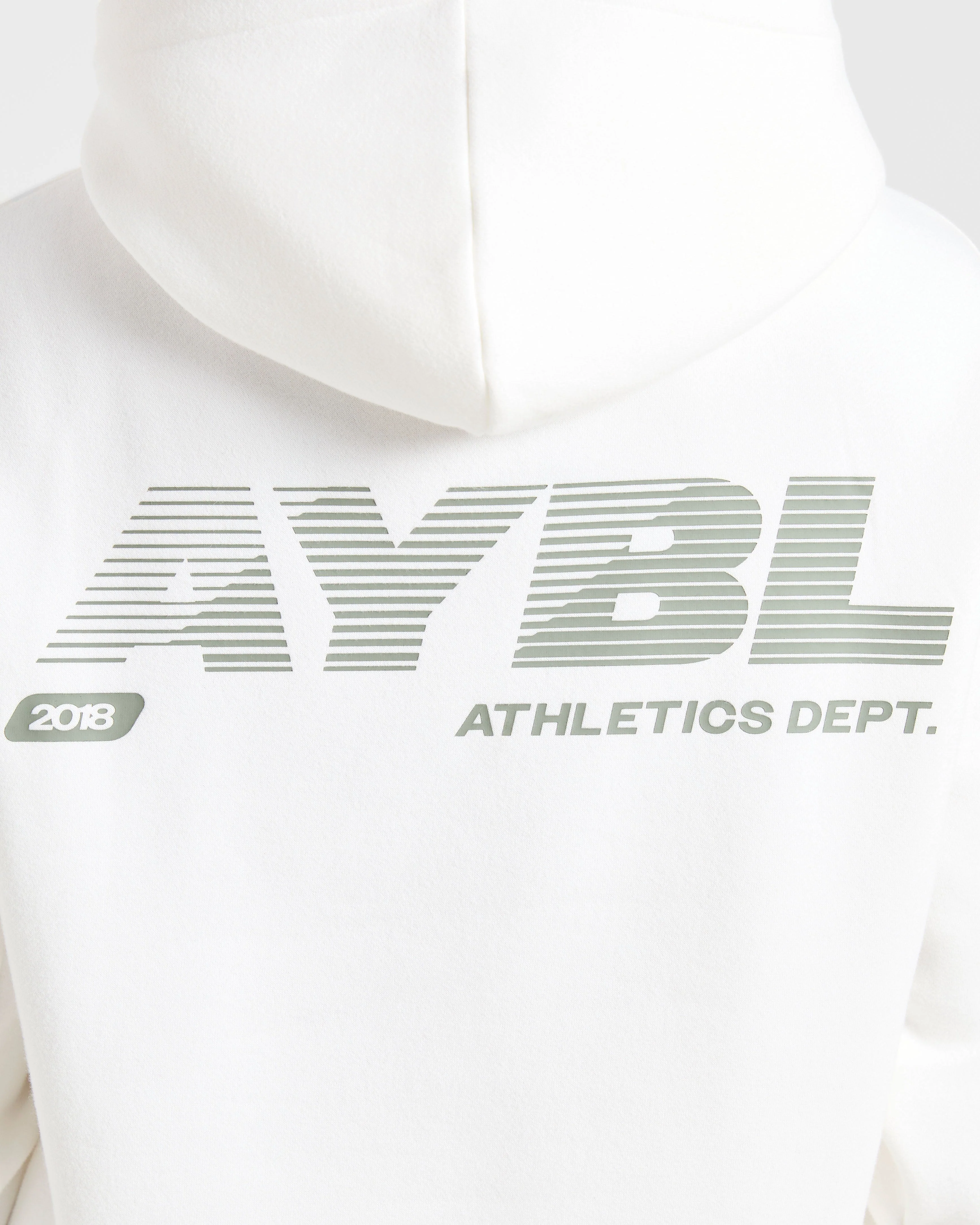 Athletics Dept Oversized Hoodie - Off Blanc - Image 6