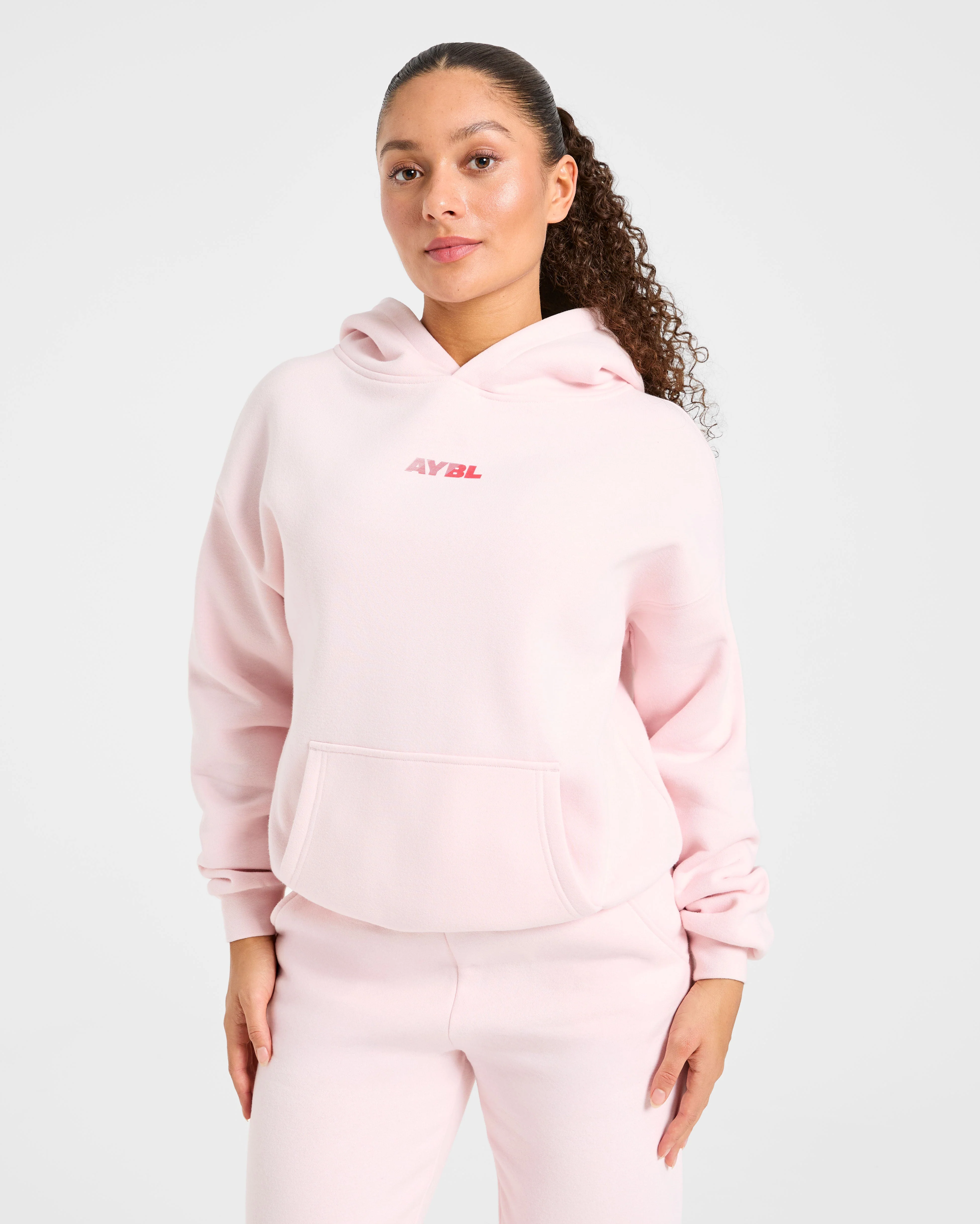 Athletics Dept Oversized Hoodie - Rose - Image 2