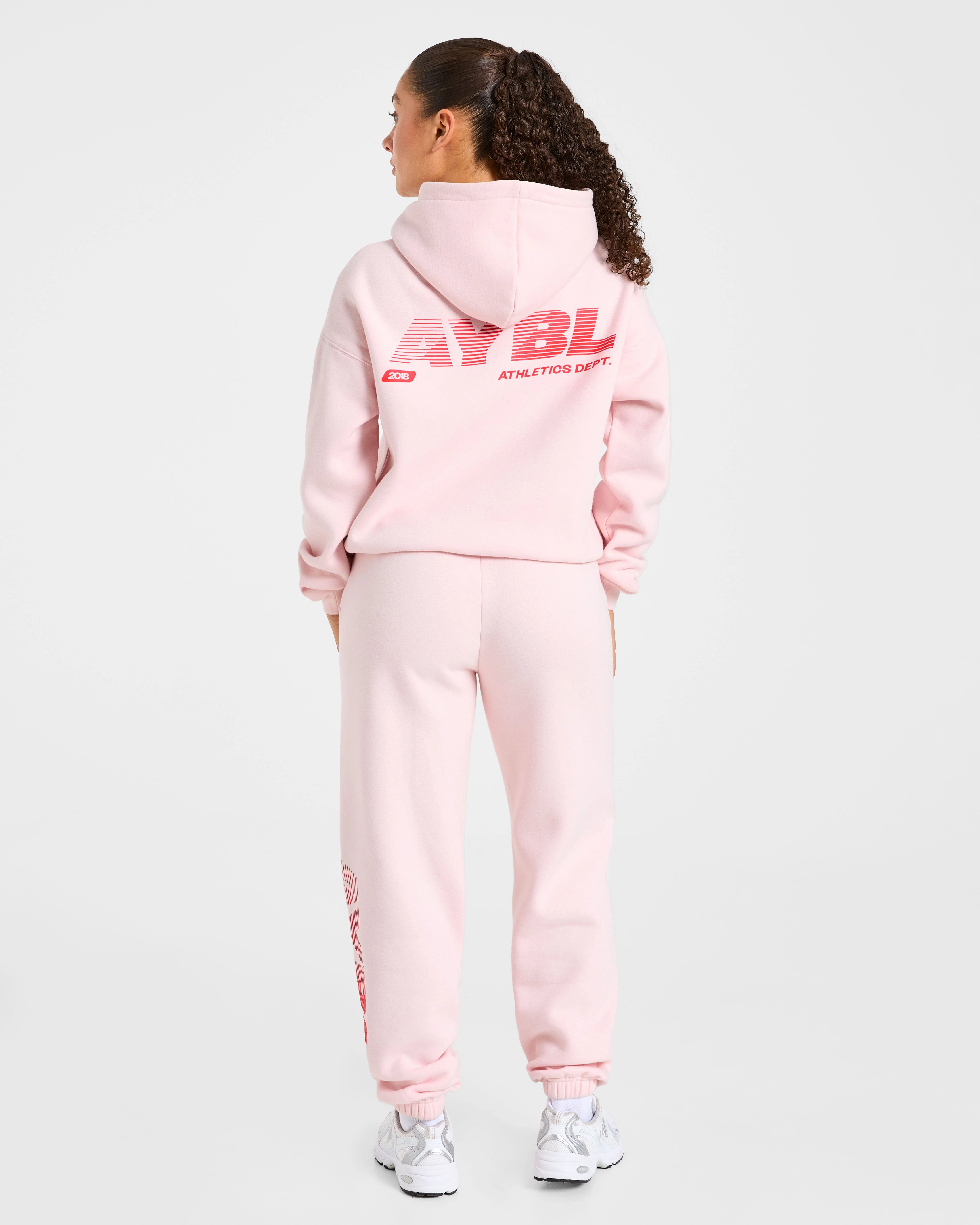Athletics Dept Oversized Hoodie - Rose - Image 4