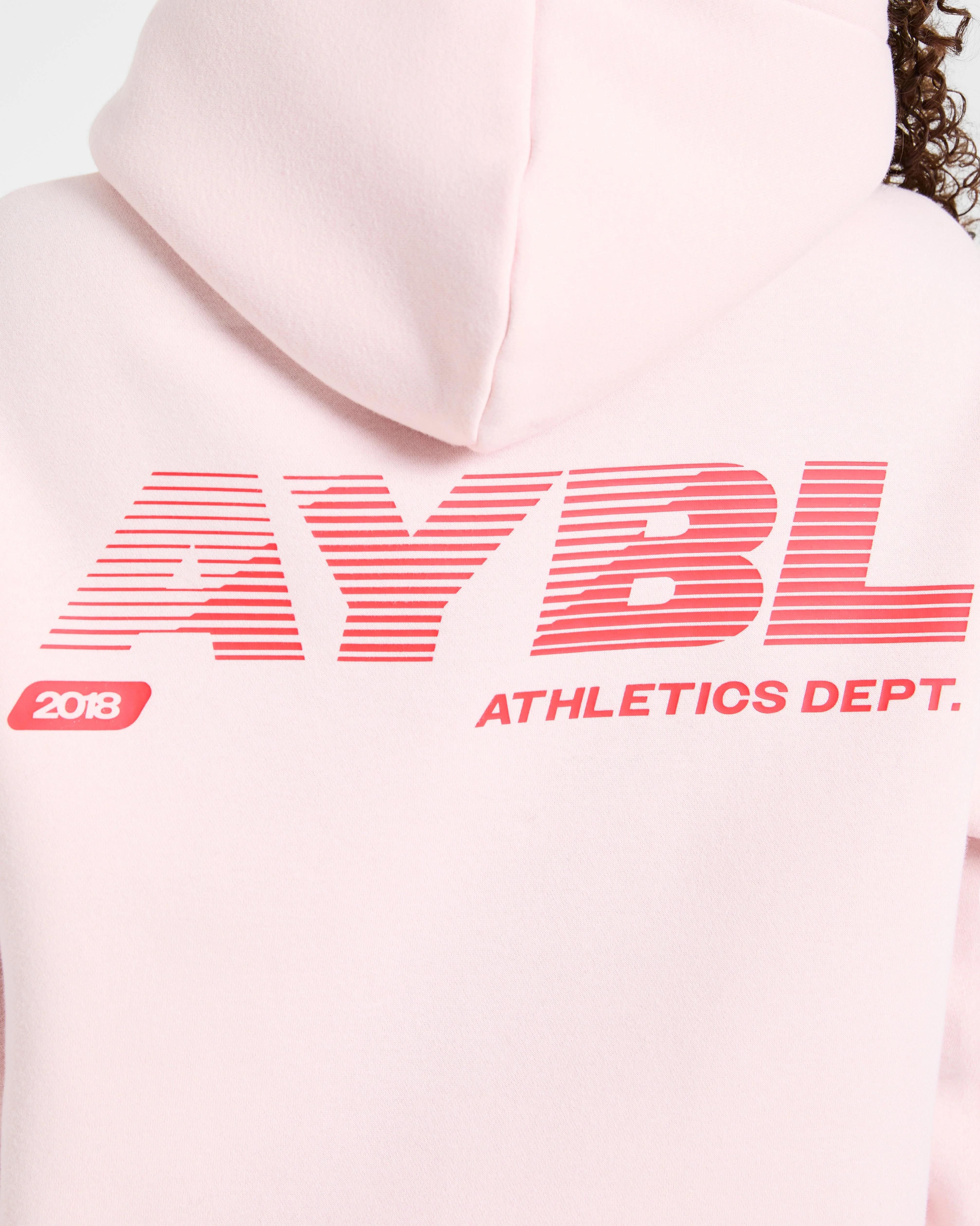 Athletics Dept Oversized Hoodie - Rose - Image 5