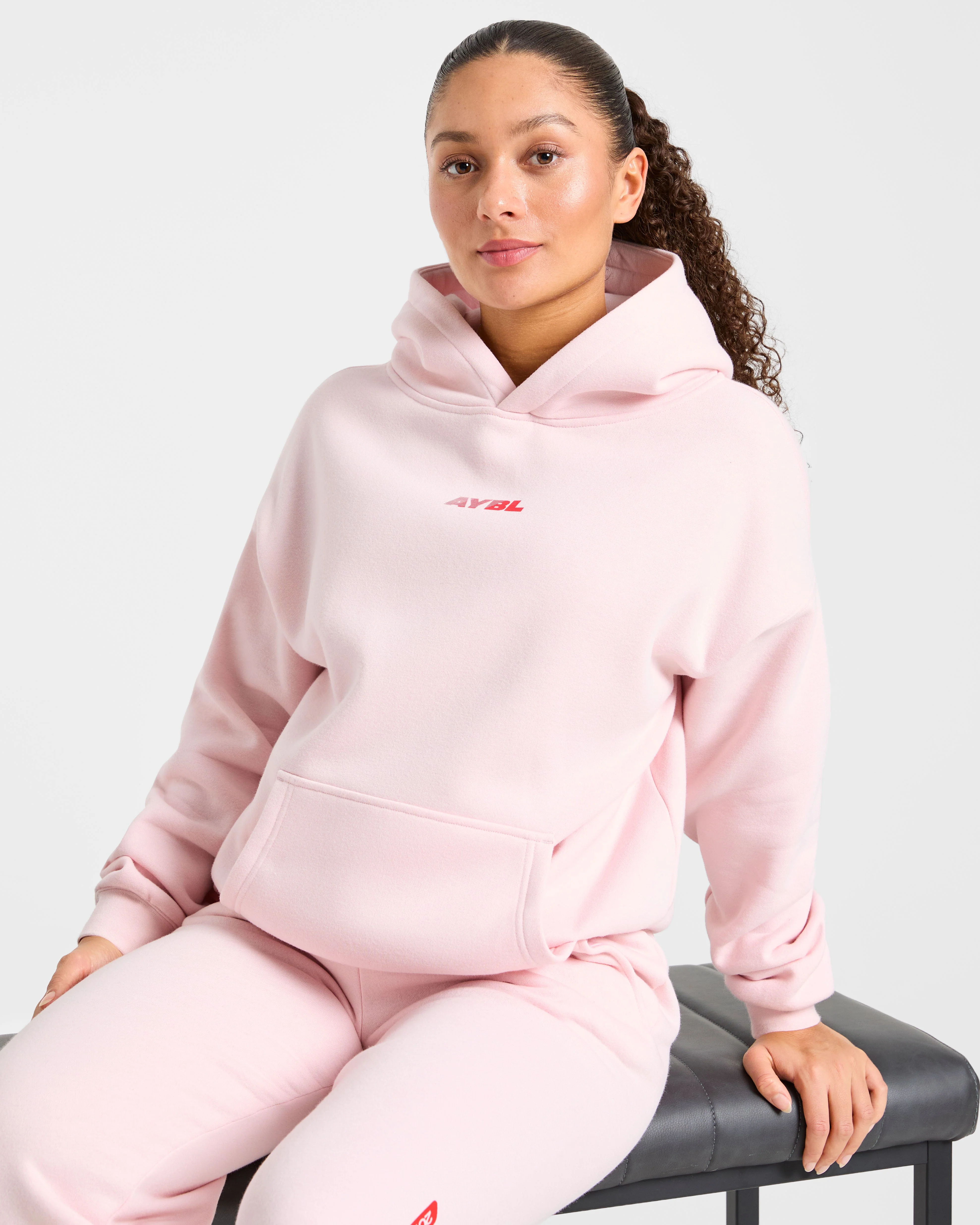 Athletics Dept Oversized Hoodie - Rose - Image 7