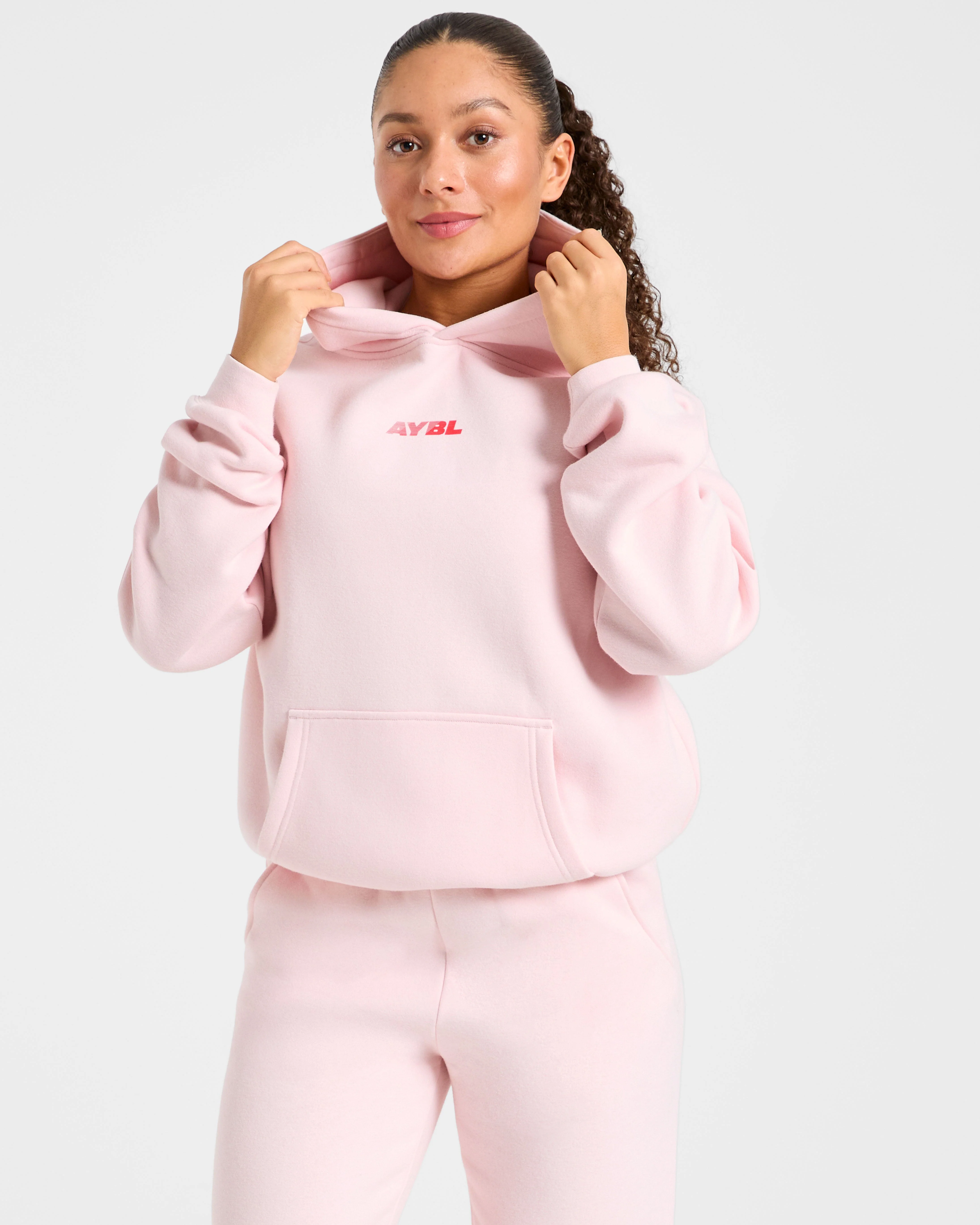 Athletics Dept Oversized Hoodie - Rose - Image 8