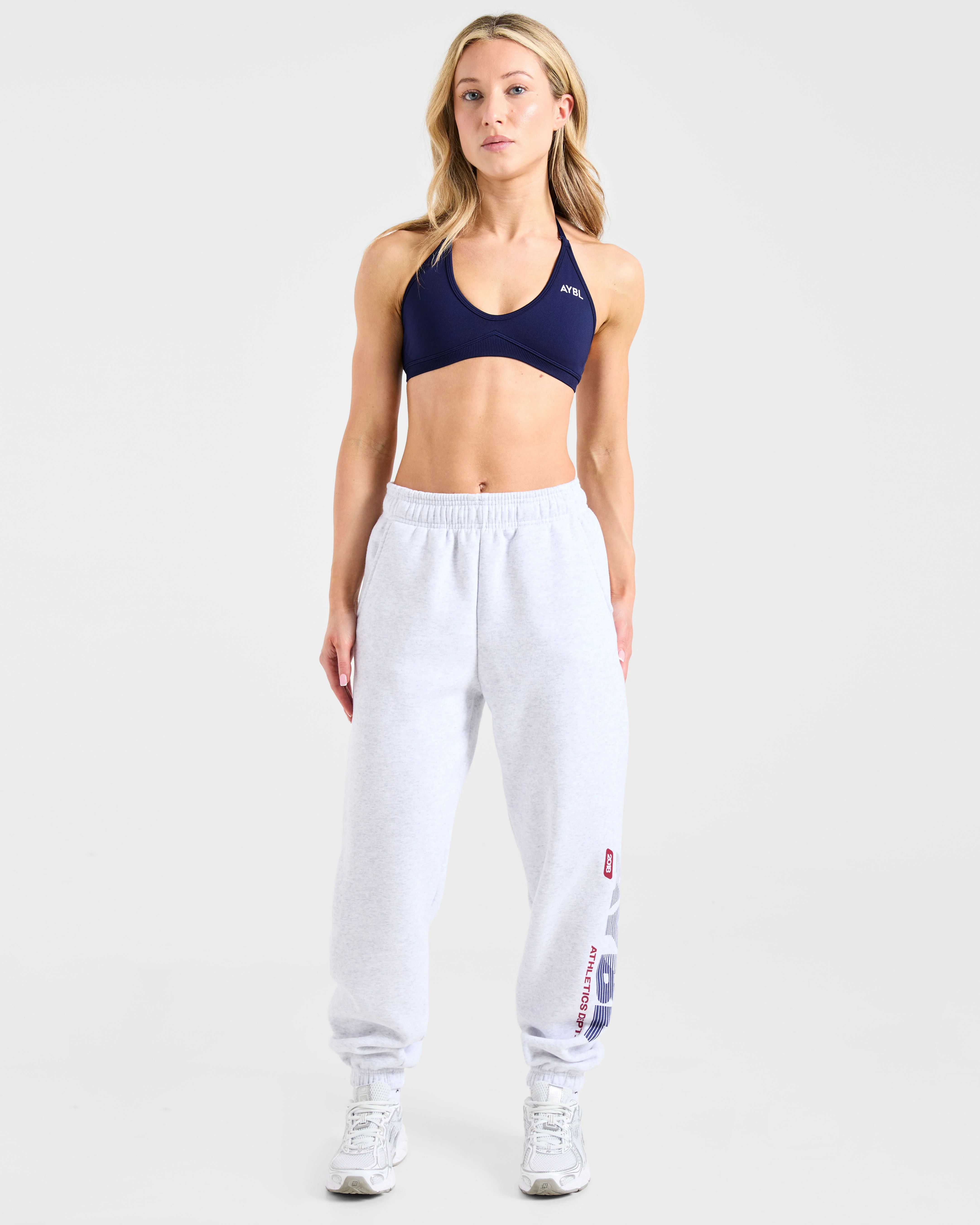 Athletics Dept Oversized Joggers - Gris Marl - Image 8