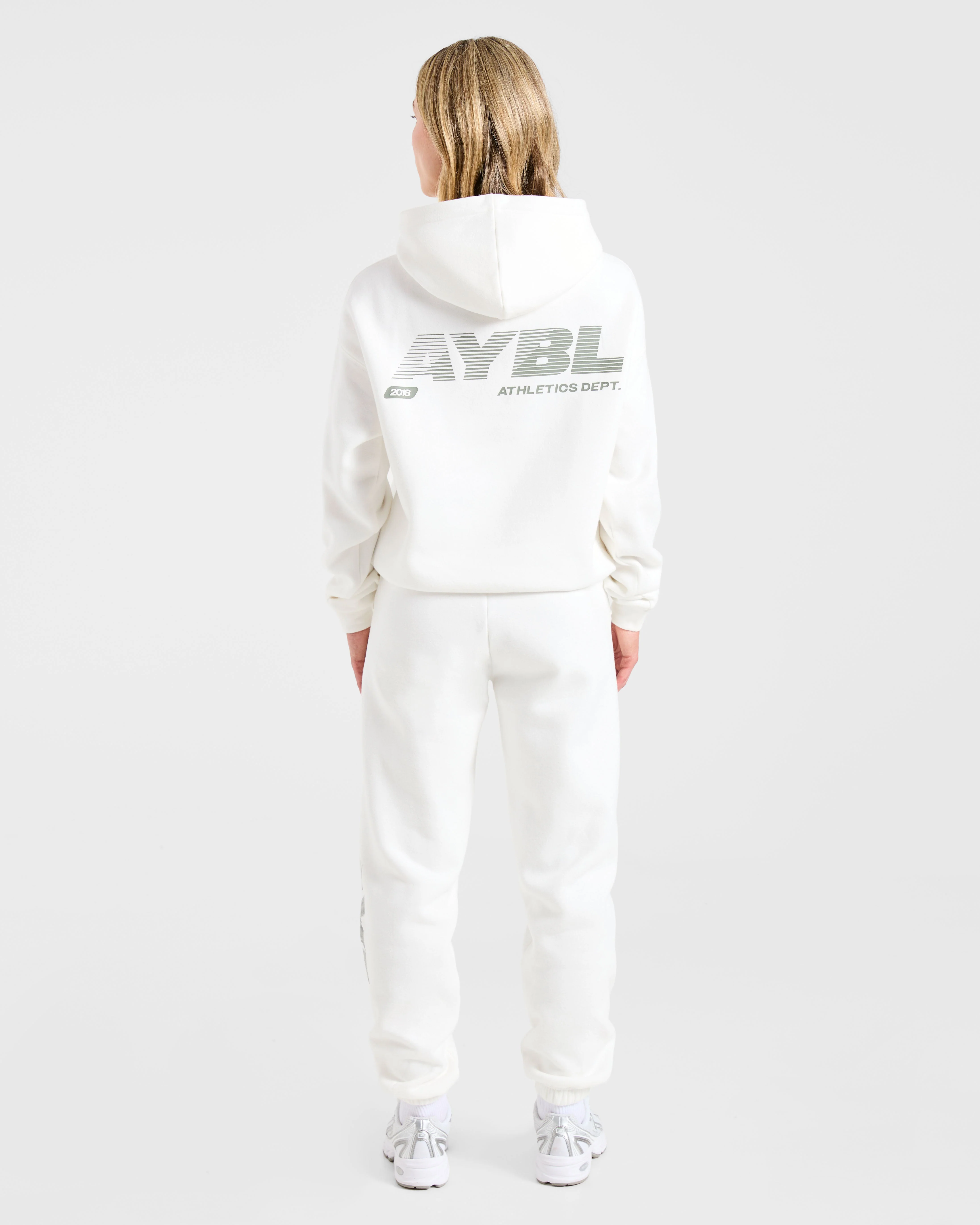 Athletics Dept Oversized Joggers - Off Blanc - Image 4