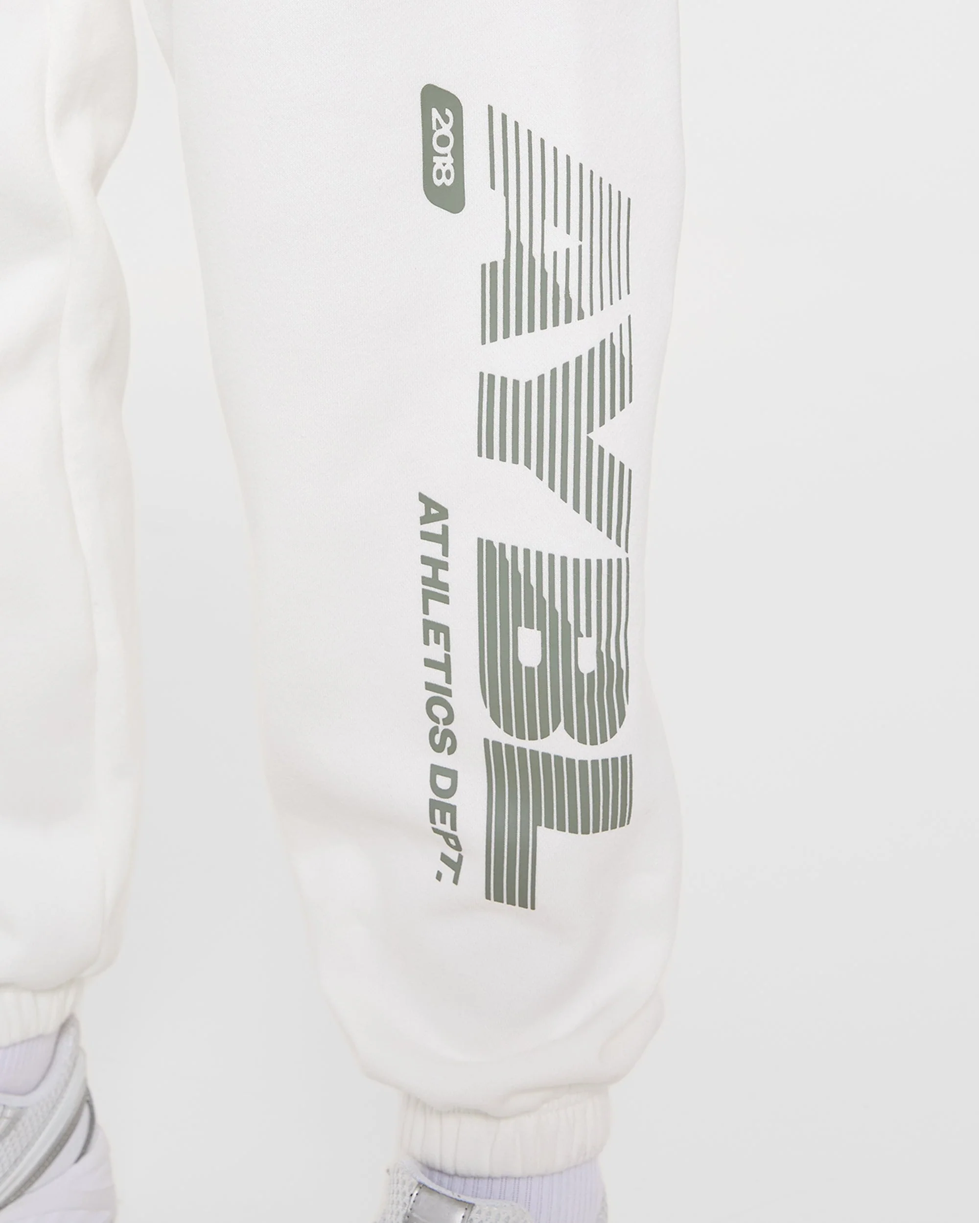 Athletics Dept Oversized Joggers - Off Blanc - Image 5