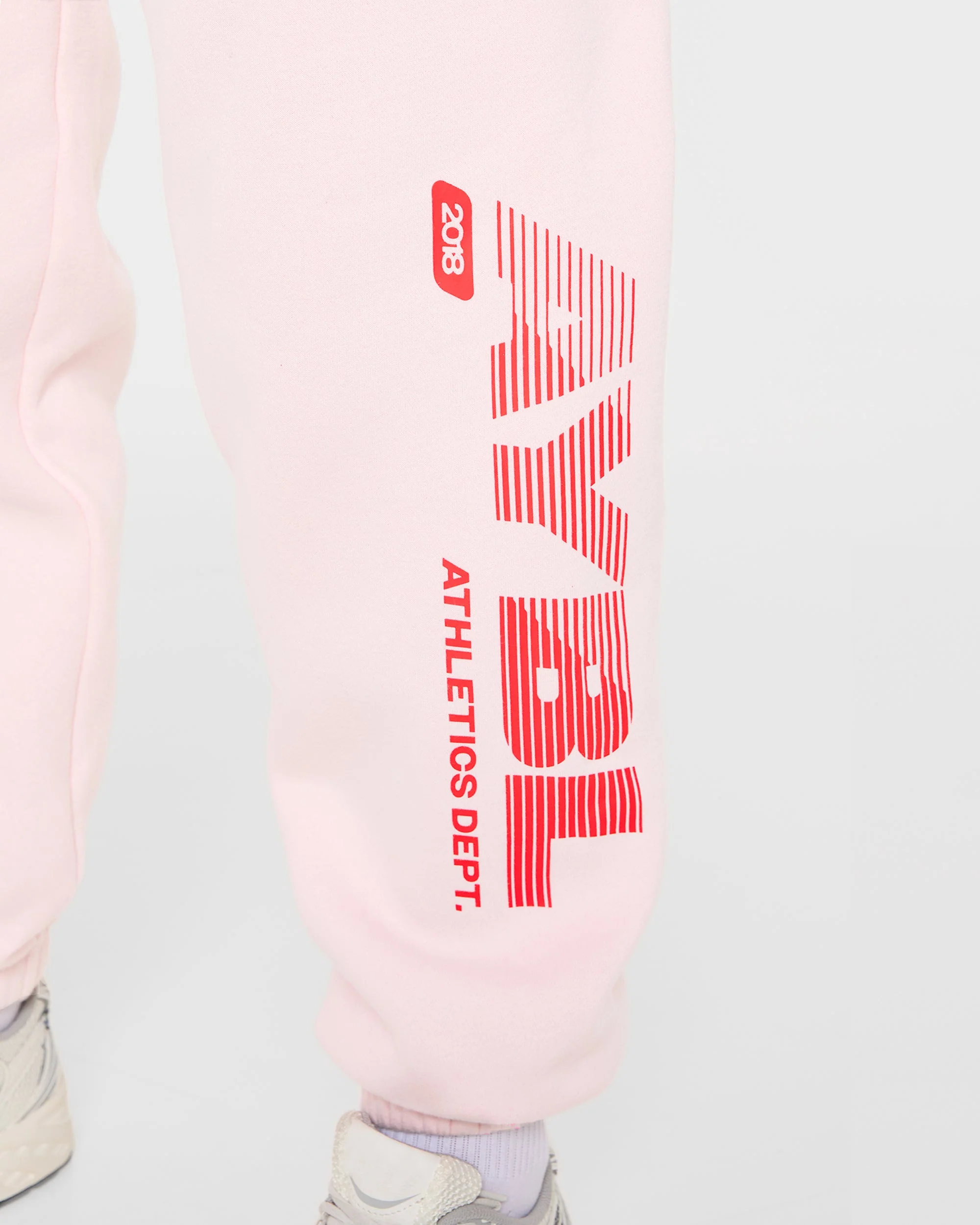 Athletics Dept Oversized Joggers - Rose - Image 5