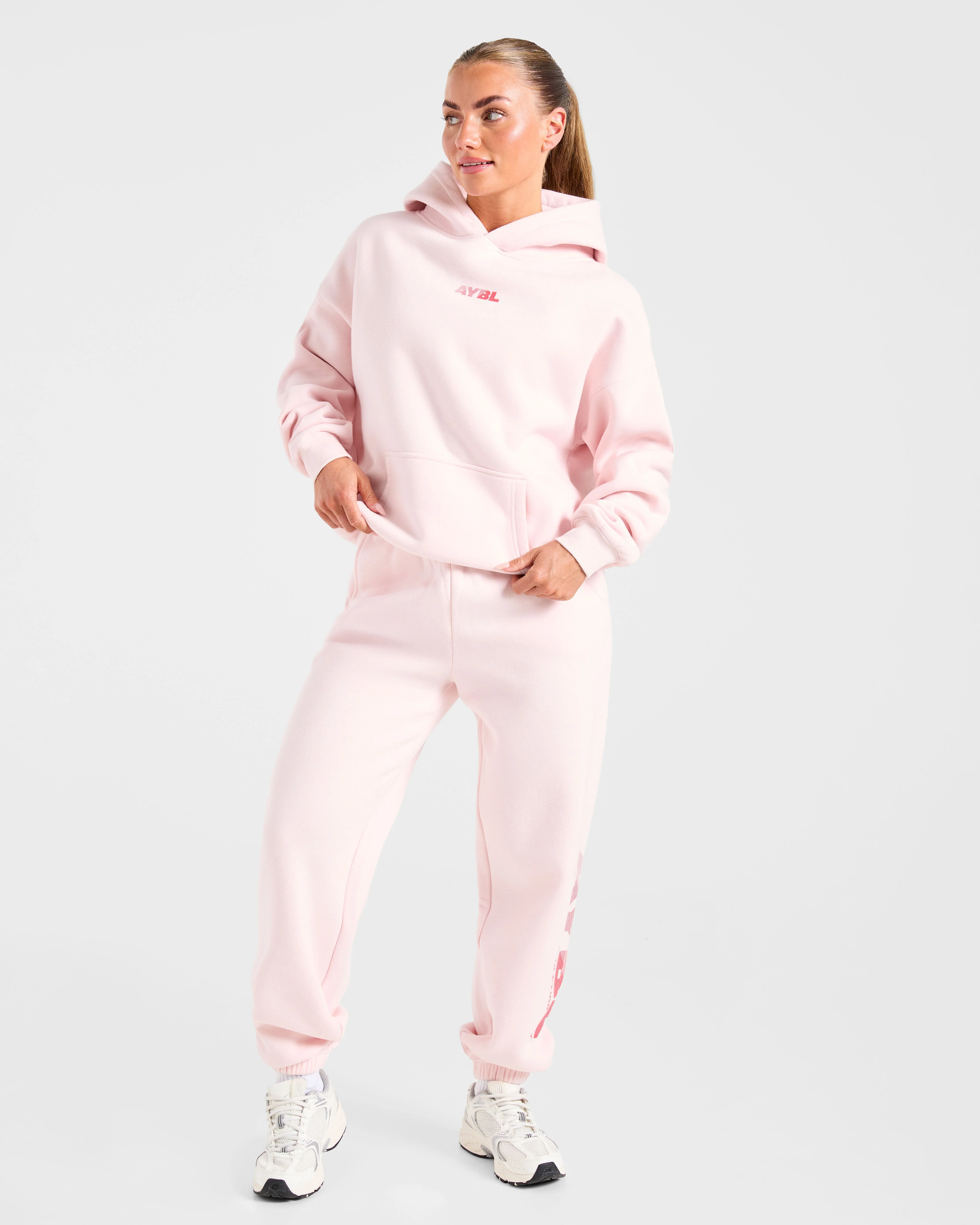 Athletics Dept Oversized Joggers - Rose - Image 7