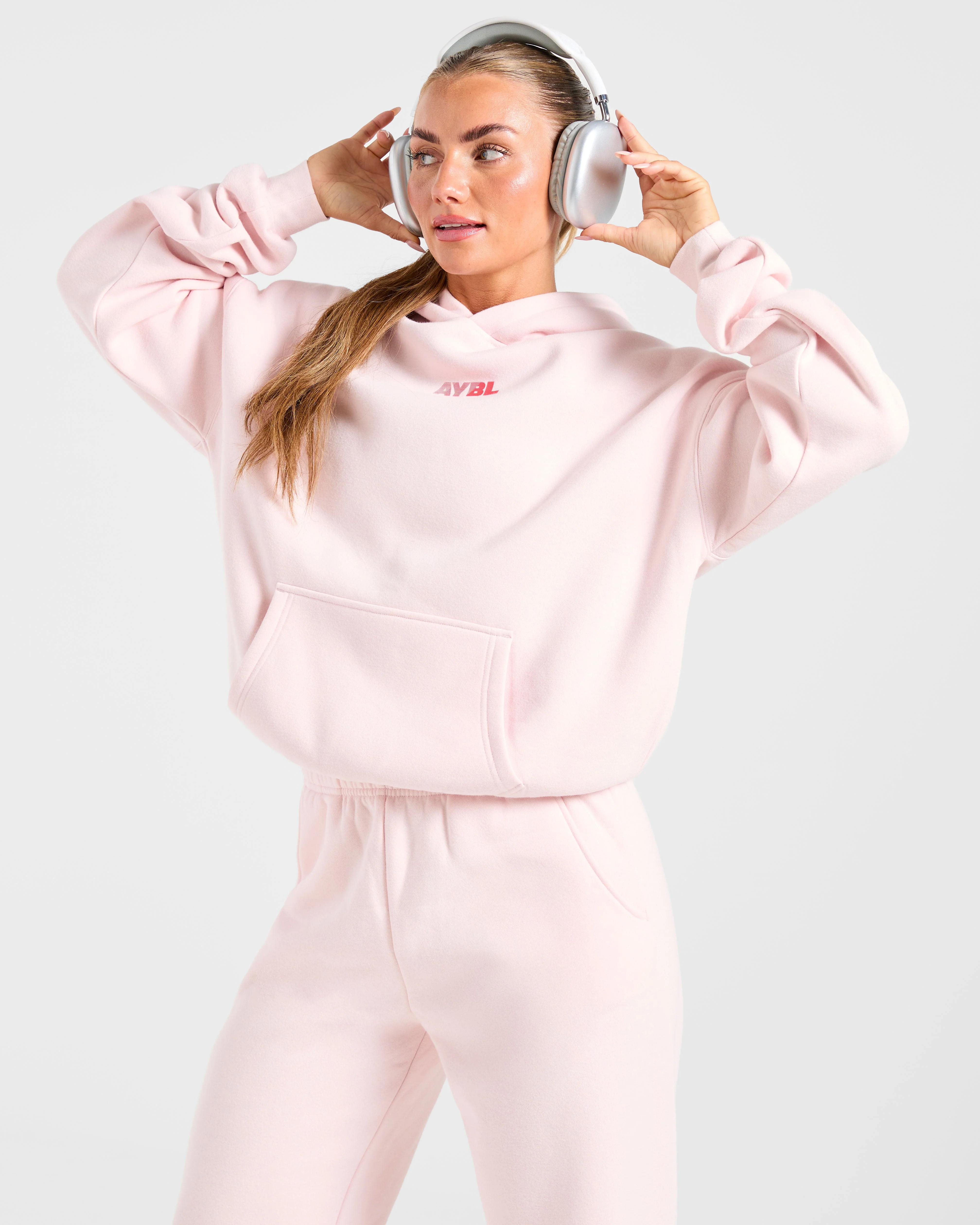 Athletics Dept Oversized Joggers - Rose - Image 8