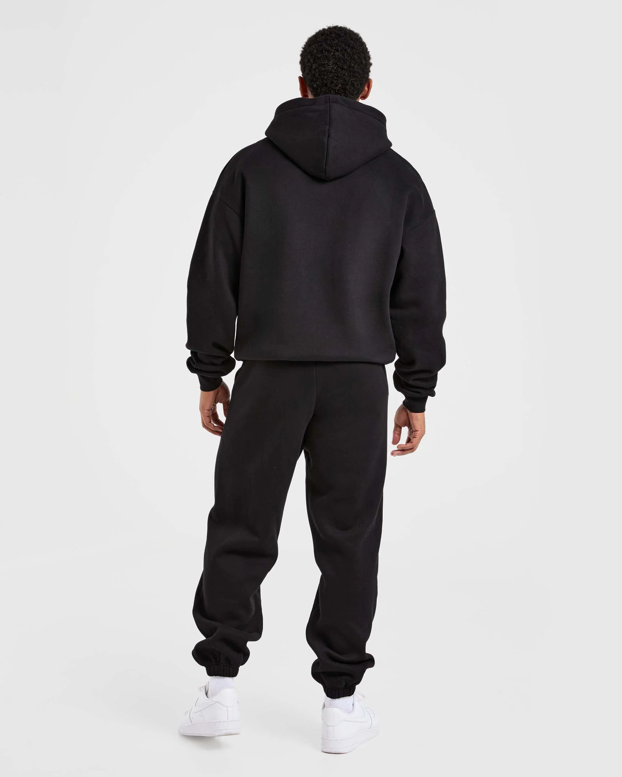 Athletics Oversized Hoodie - Noir - Image 4
