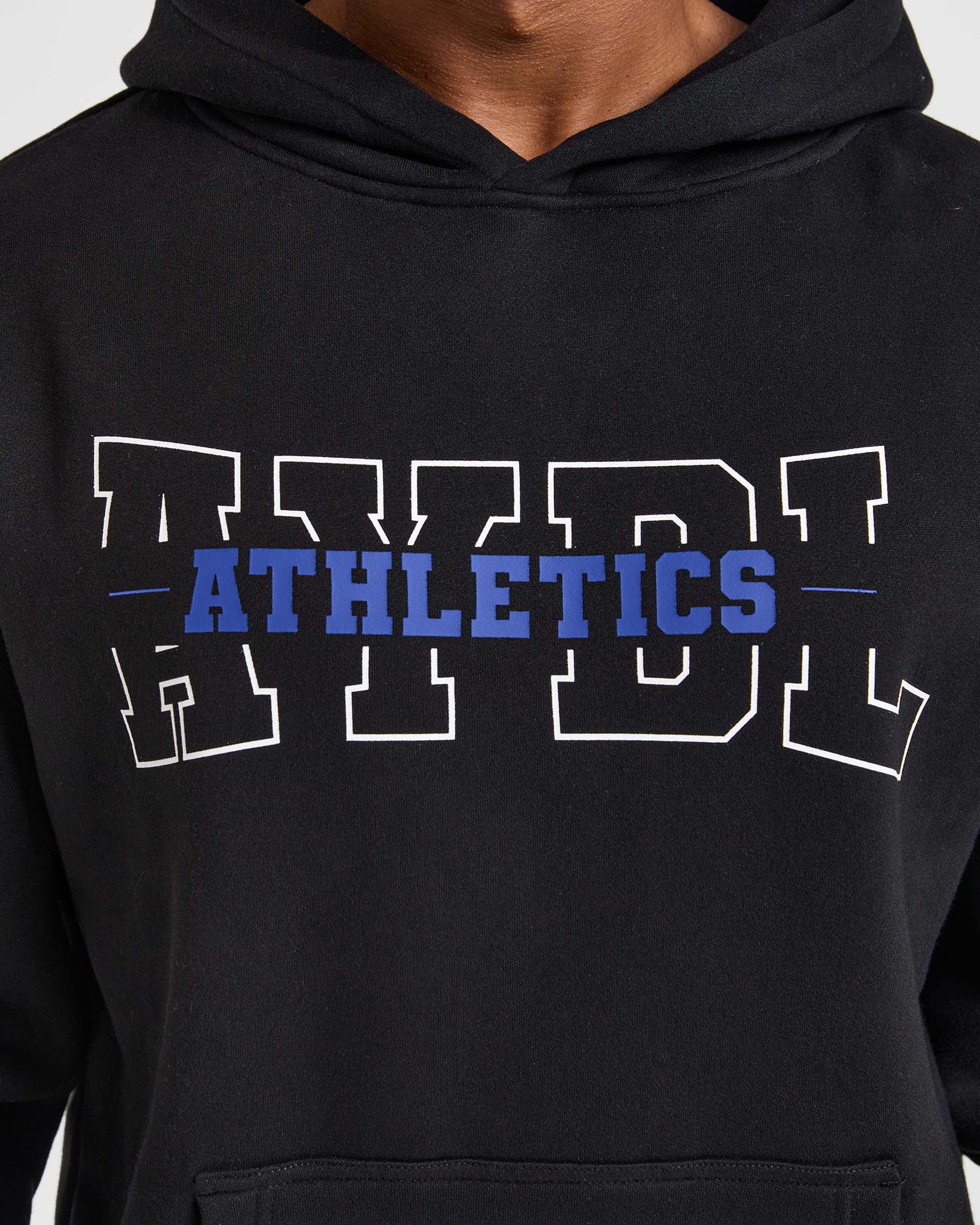 Athletics Oversized Hoodie - Noir - Image 5