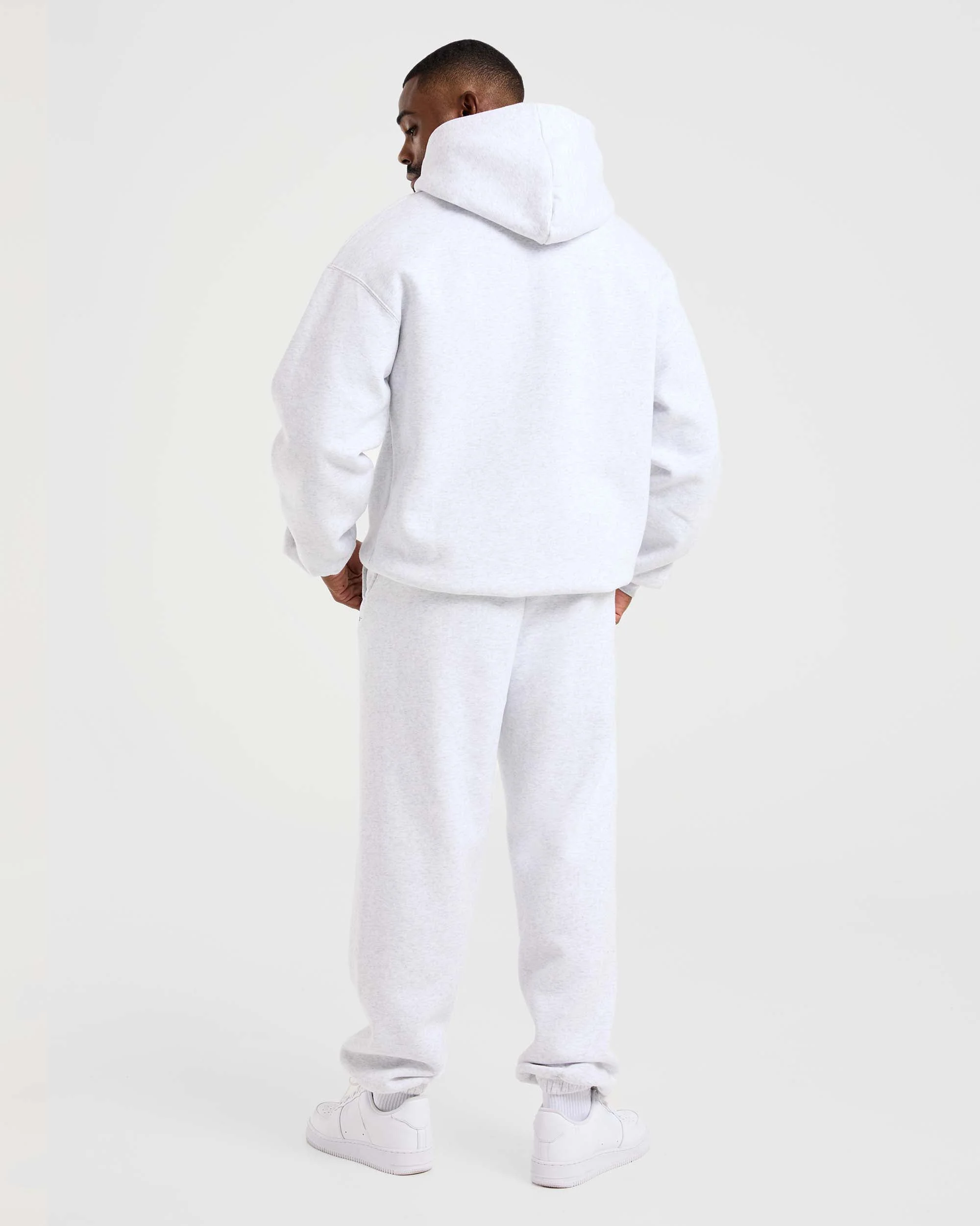 Athletics Oversized Joggers - Gris Marl - Image 4