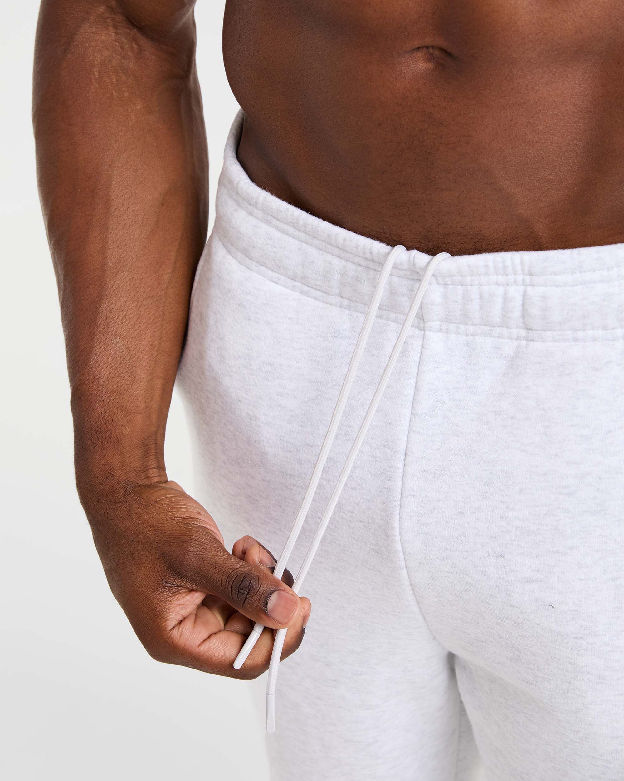 Athletics Oversized Joggers - Gris Marl - Image 6