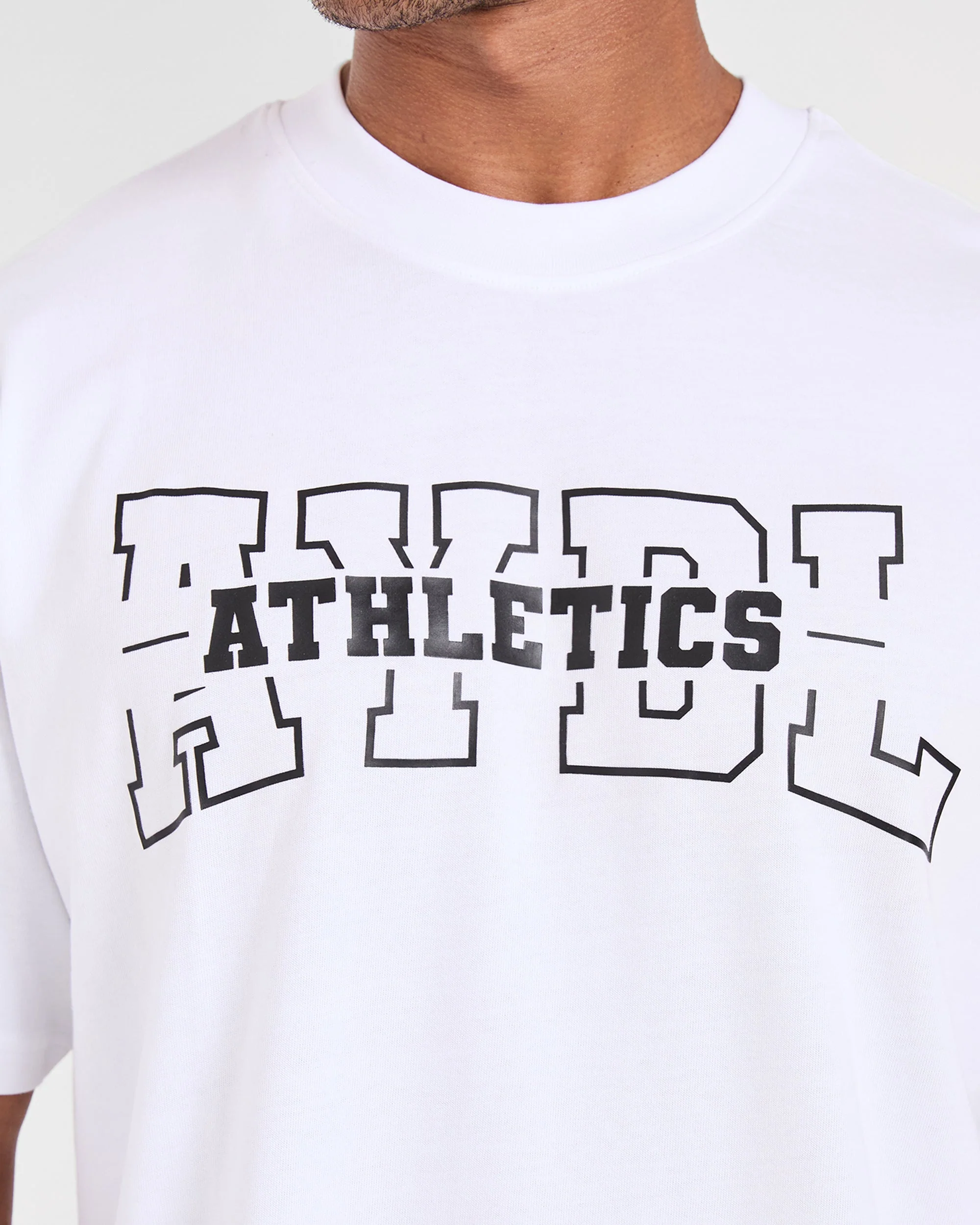 Athletics Oversized T Shirt - Blanc - Image 6