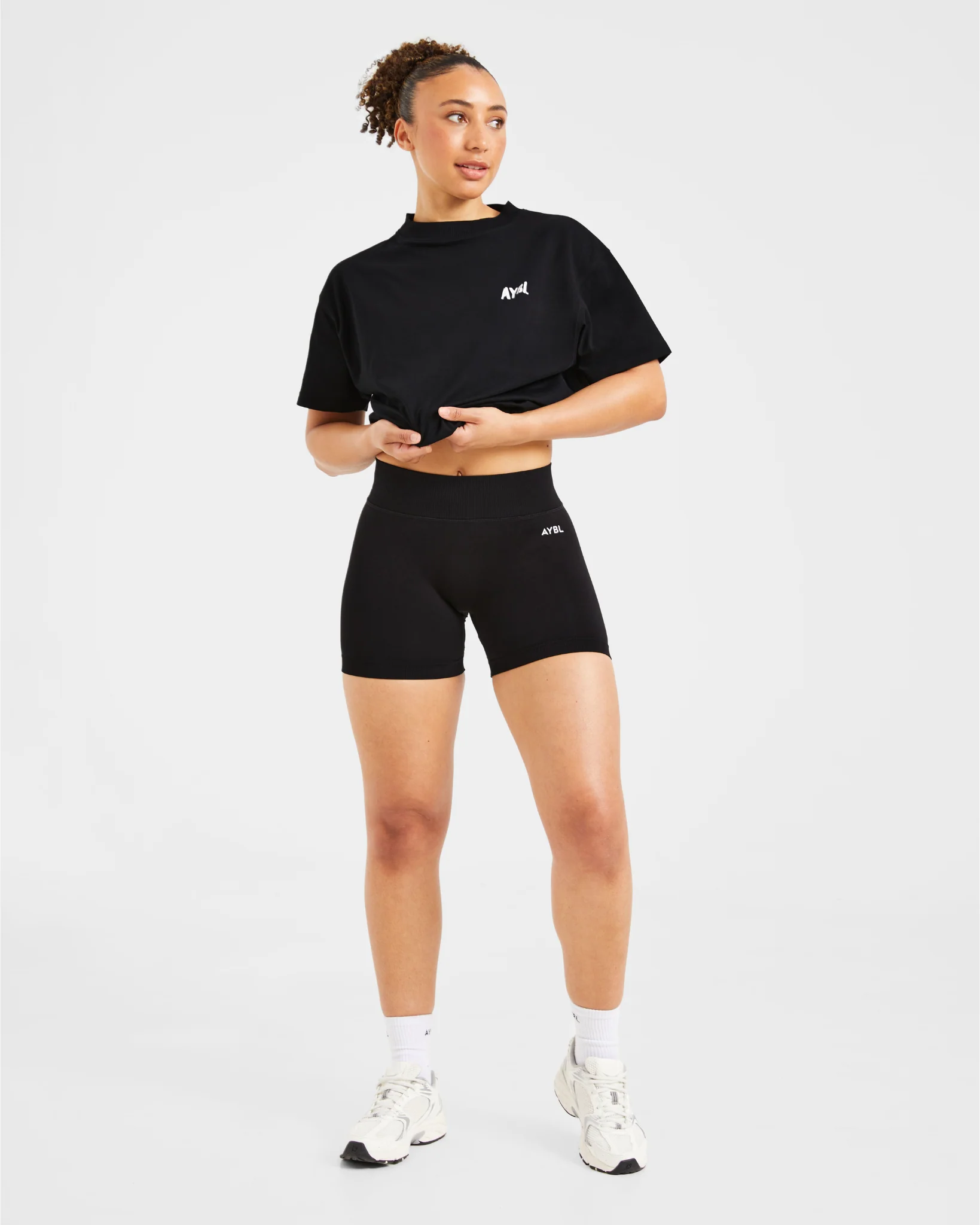 Athletics Strength Club Oversized T Shirt - Noir - Image 7