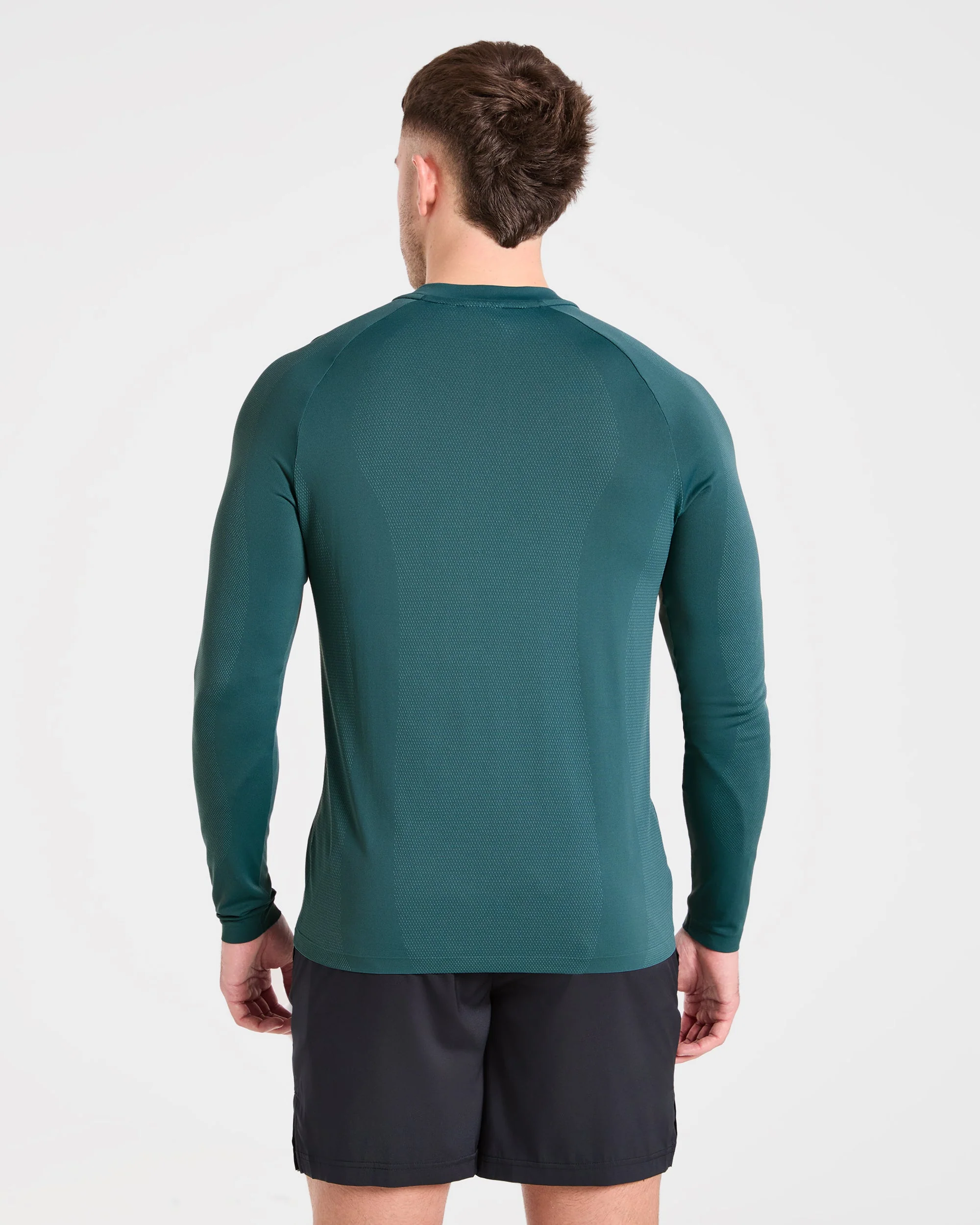 Attain Seamless Long Sleeve T Shirt - Pine Forest - Image 2